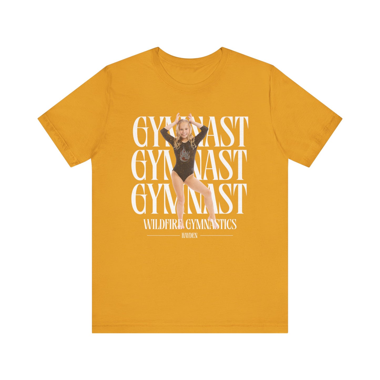 CUSTOM Gymnast Wildfire Unisex T-Shirt