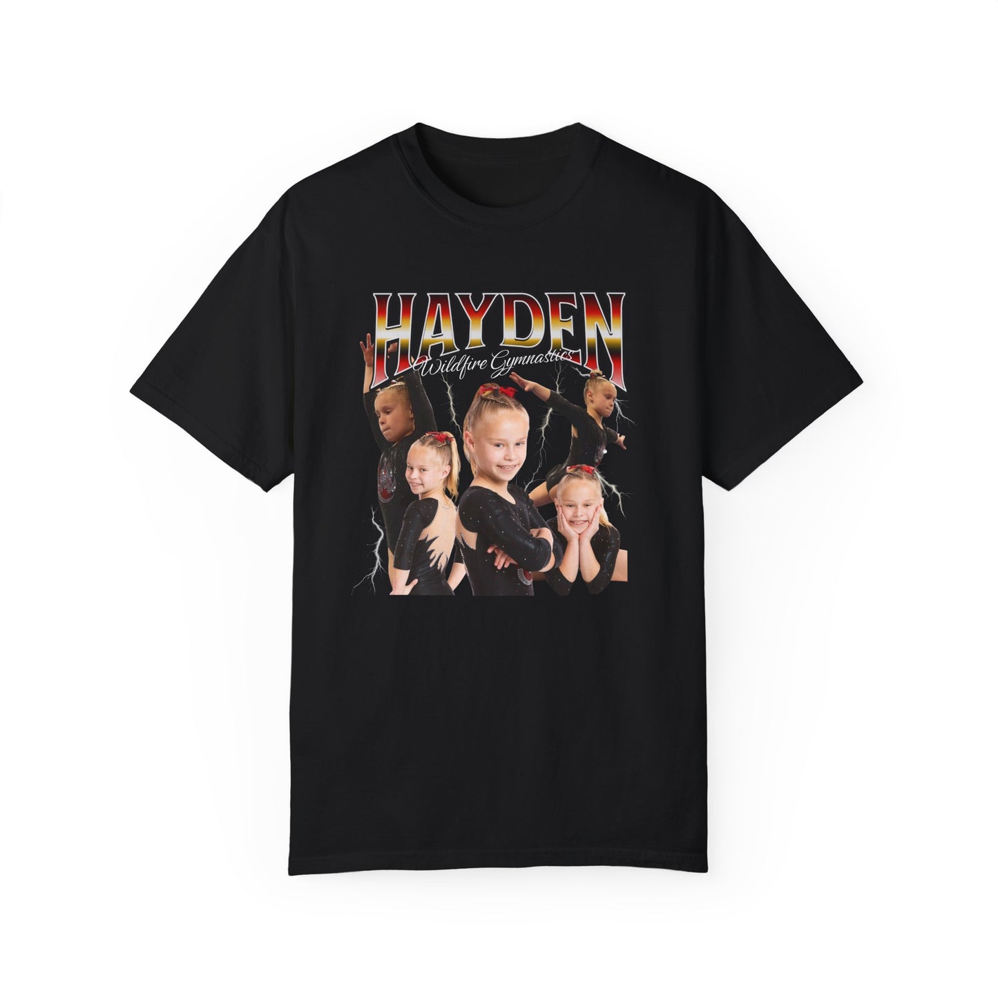 CUSTOM: Gymnast Name & Photo Retro T-shirt