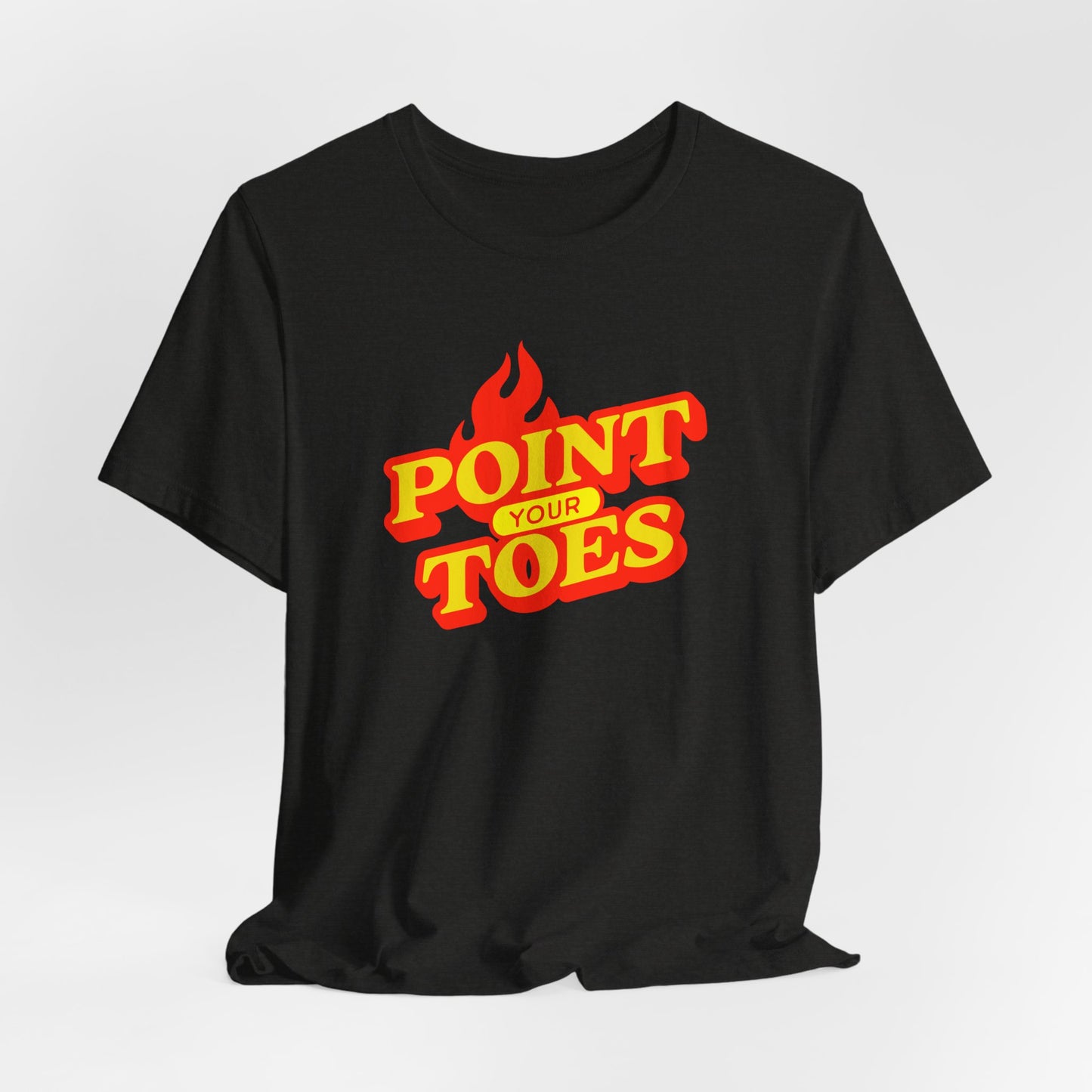 Point Your Toes, Unisex Jersey Short Sleeve Tee