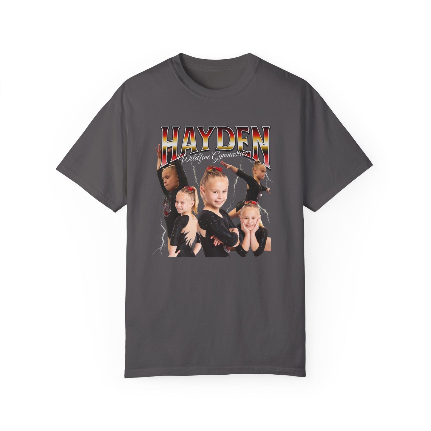 CUSTOM: Gymnast Name & Photo Retro T-shirt