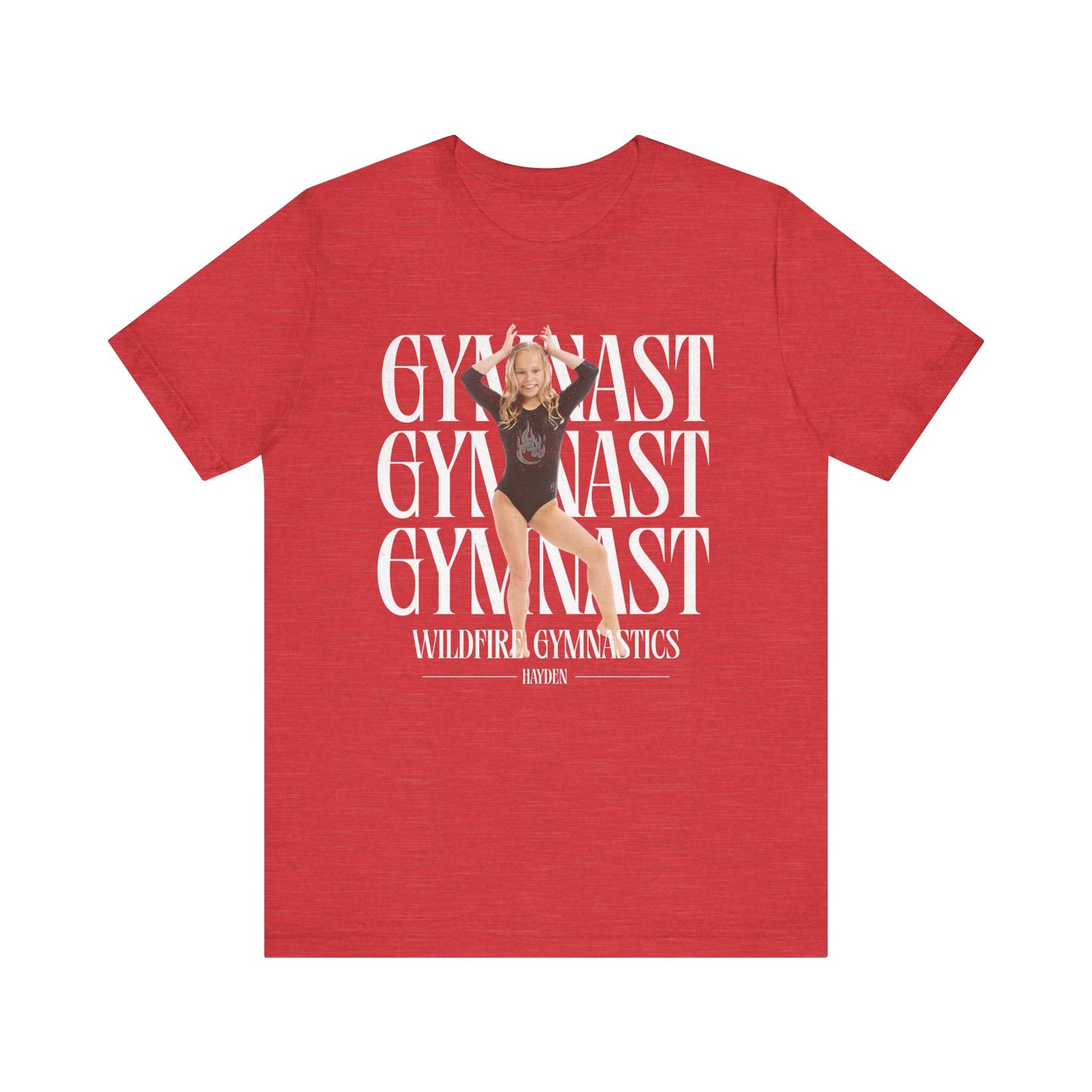 CUSTOM Gymnast Wildfire Unisex T-Shirt