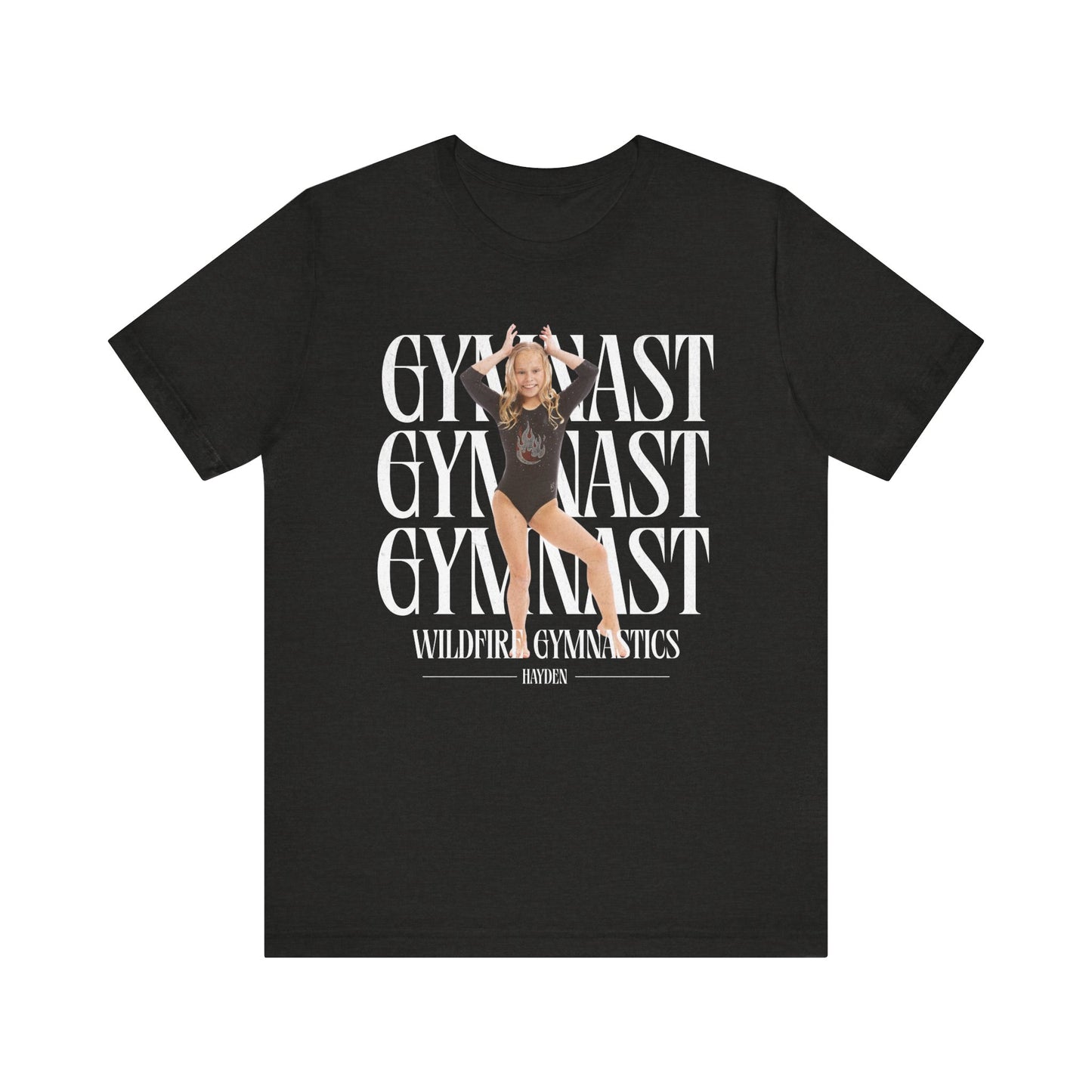 CUSTOM Gymnast Wildfire Unisex T-Shirt