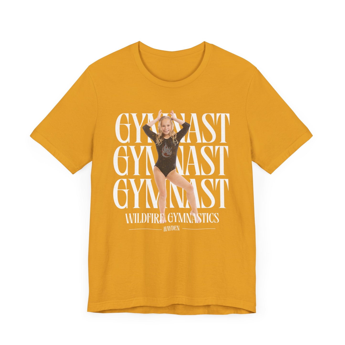 CUSTOM Gymnast Wildfire Unisex T-Shirt