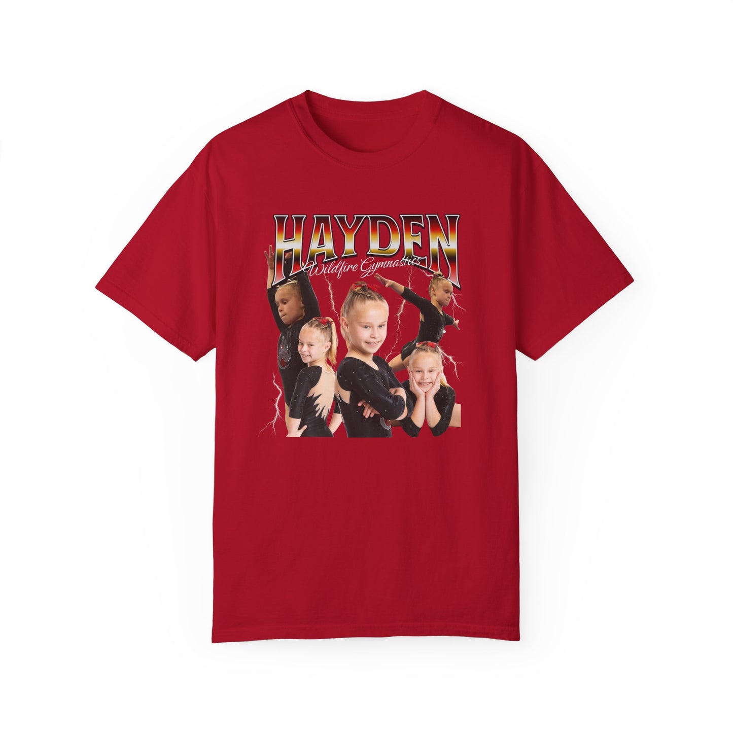 CUSTOM: Gymnast Name & Photo Retro T-shirt