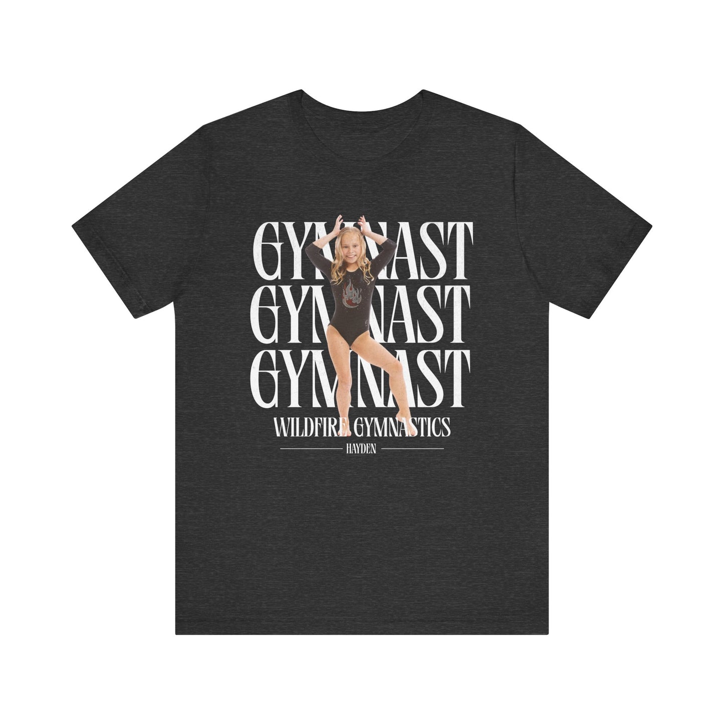 CUSTOM Gymnast Wildfire Unisex T-Shirt