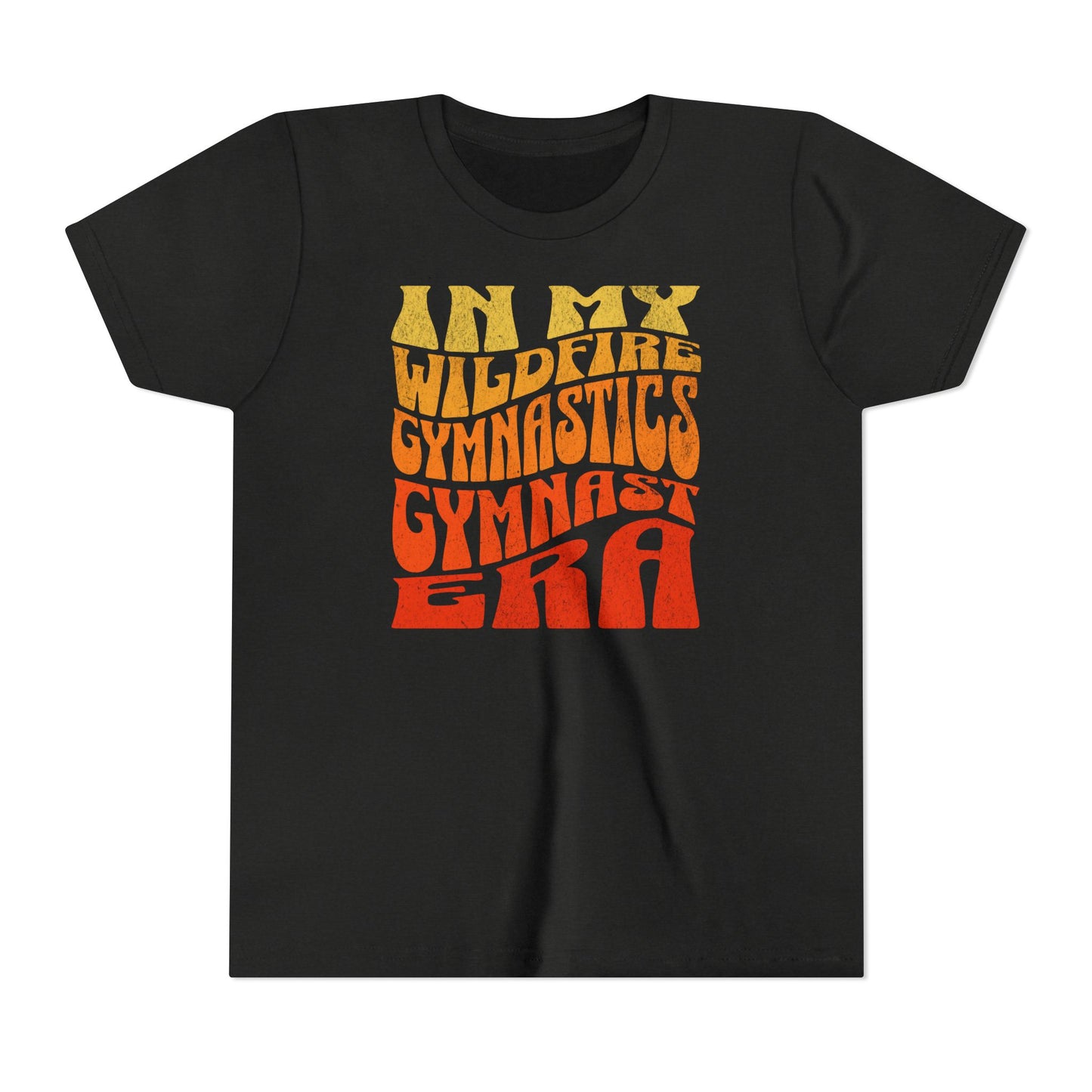 In My Wildfire Gymnastics Gymnast Era, Youth Short Sleeve Tee