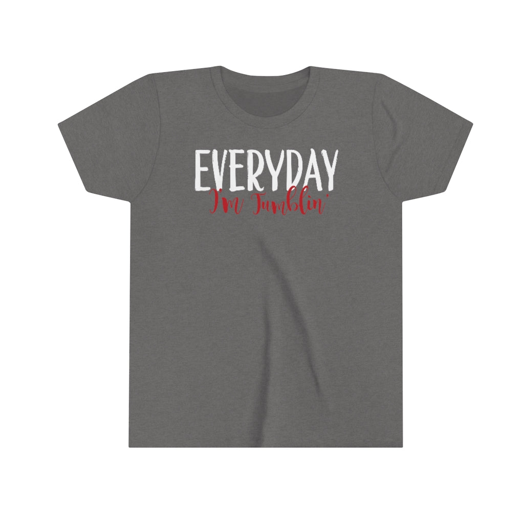 YOUTH Everyday I’m Tumbling, Youth Short Sleeve Tee