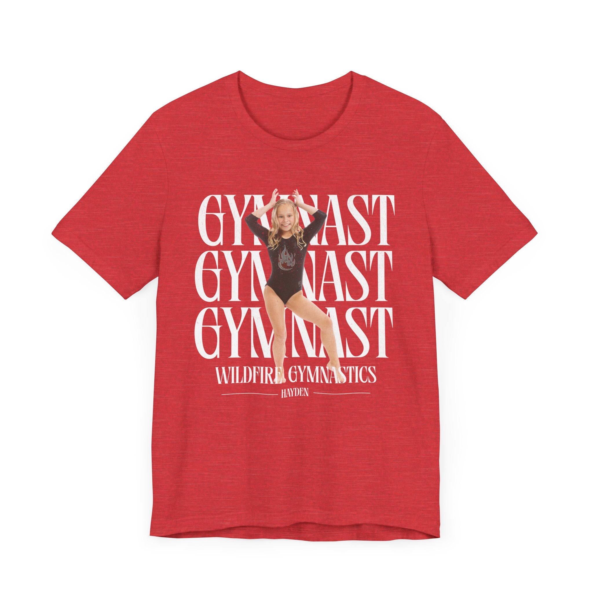 CUSTOM Gymnast Wildfire Unisex T-Shirt