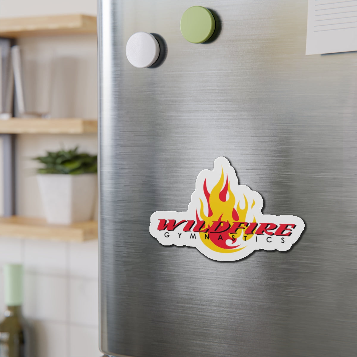 Wildfire Logo Die-Cut Magnets