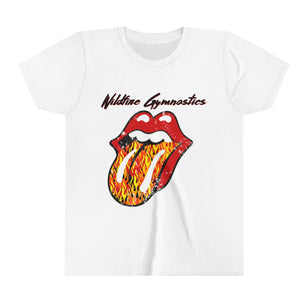 Flame Rolling Stones, Kids Softstyle Tee