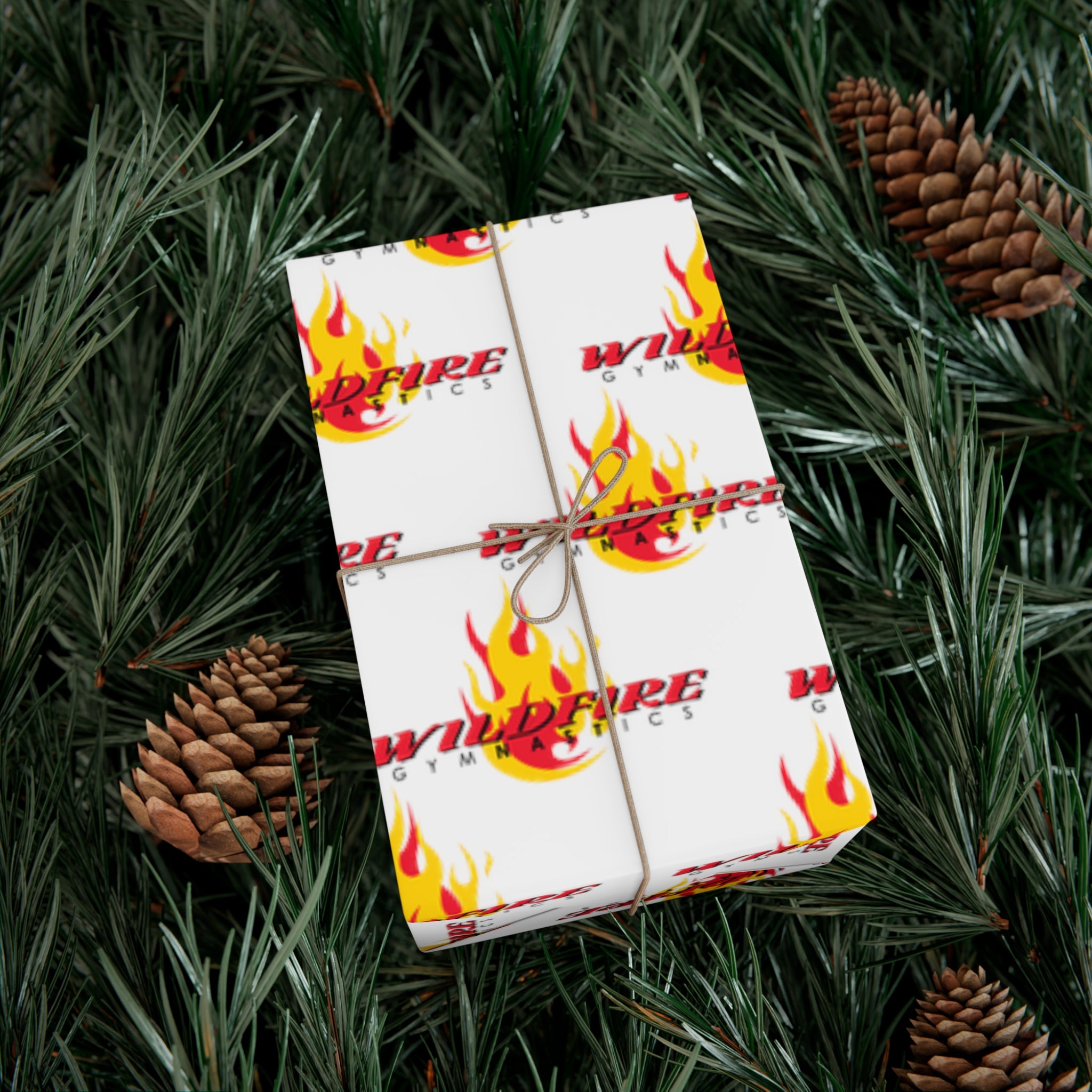 White Wildfire Logo Gift Wrap