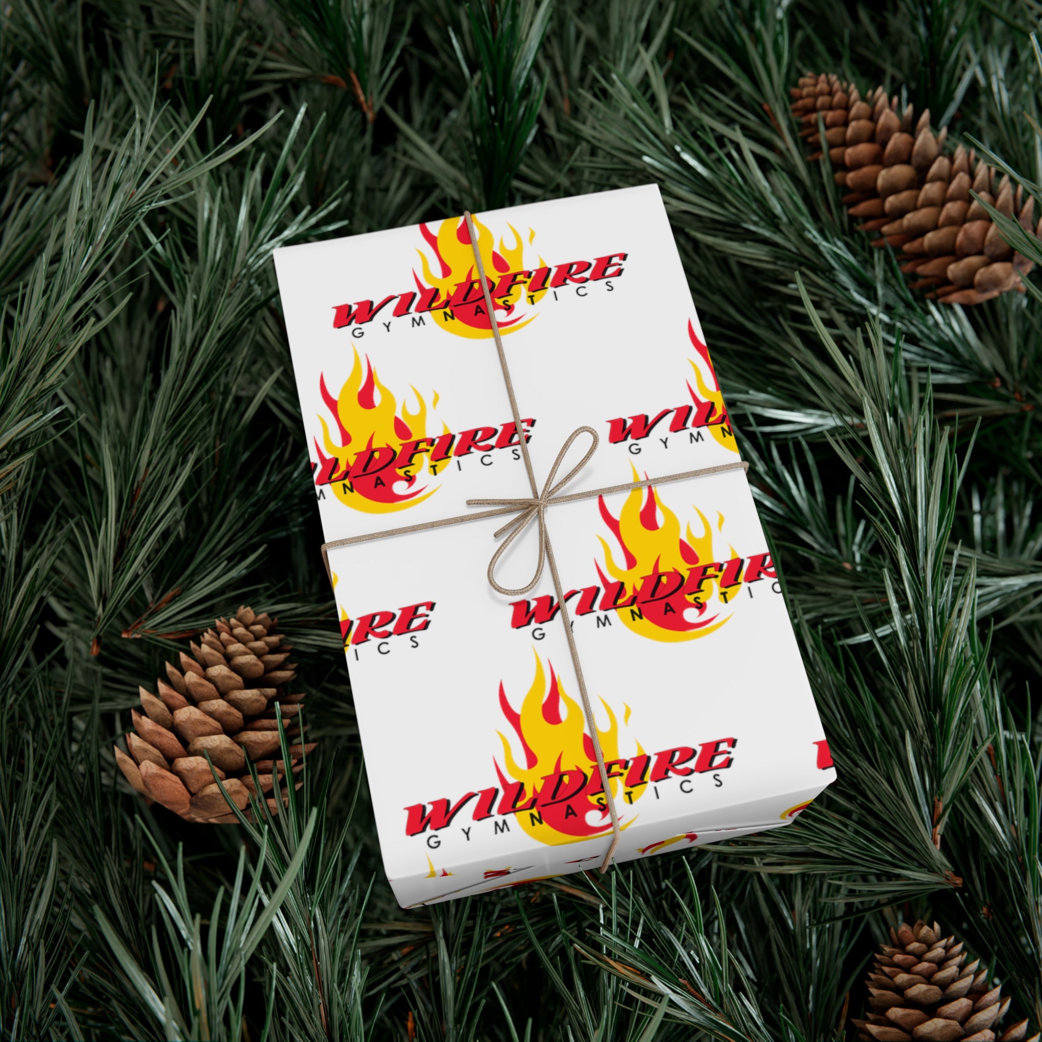 White Wildfire Logo Gift Wrap