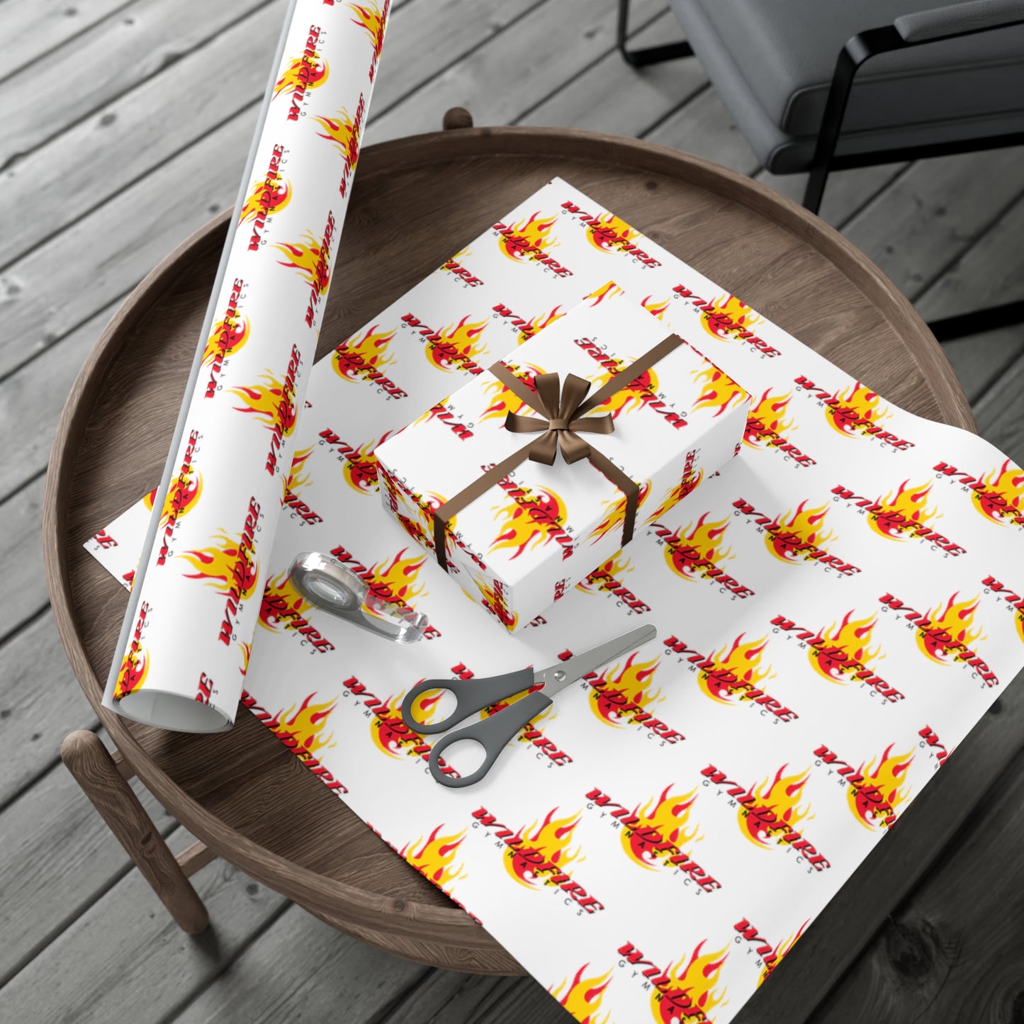 White Wildfire Logo Gift Wrap