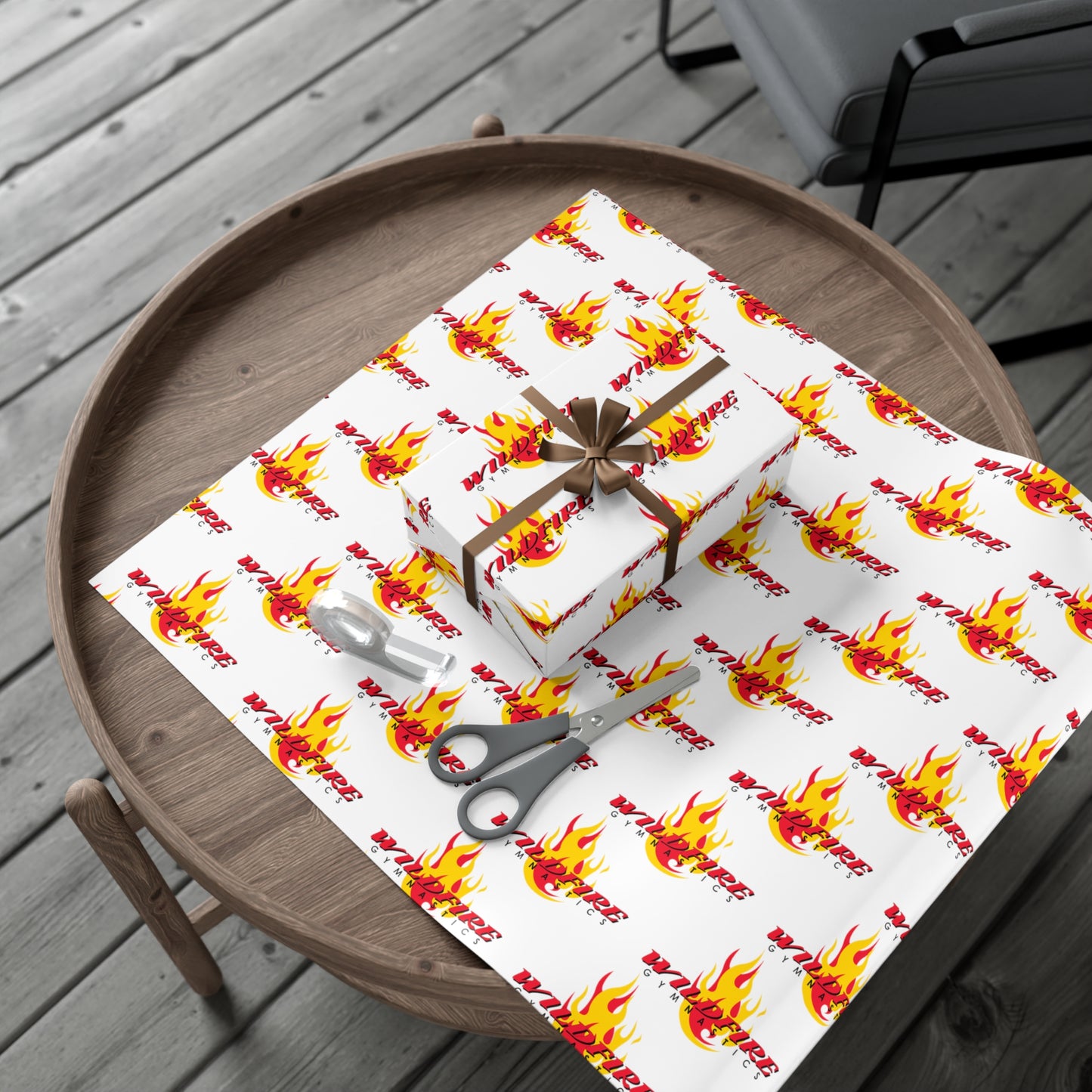 White Wildfire Logo Gift Wrap