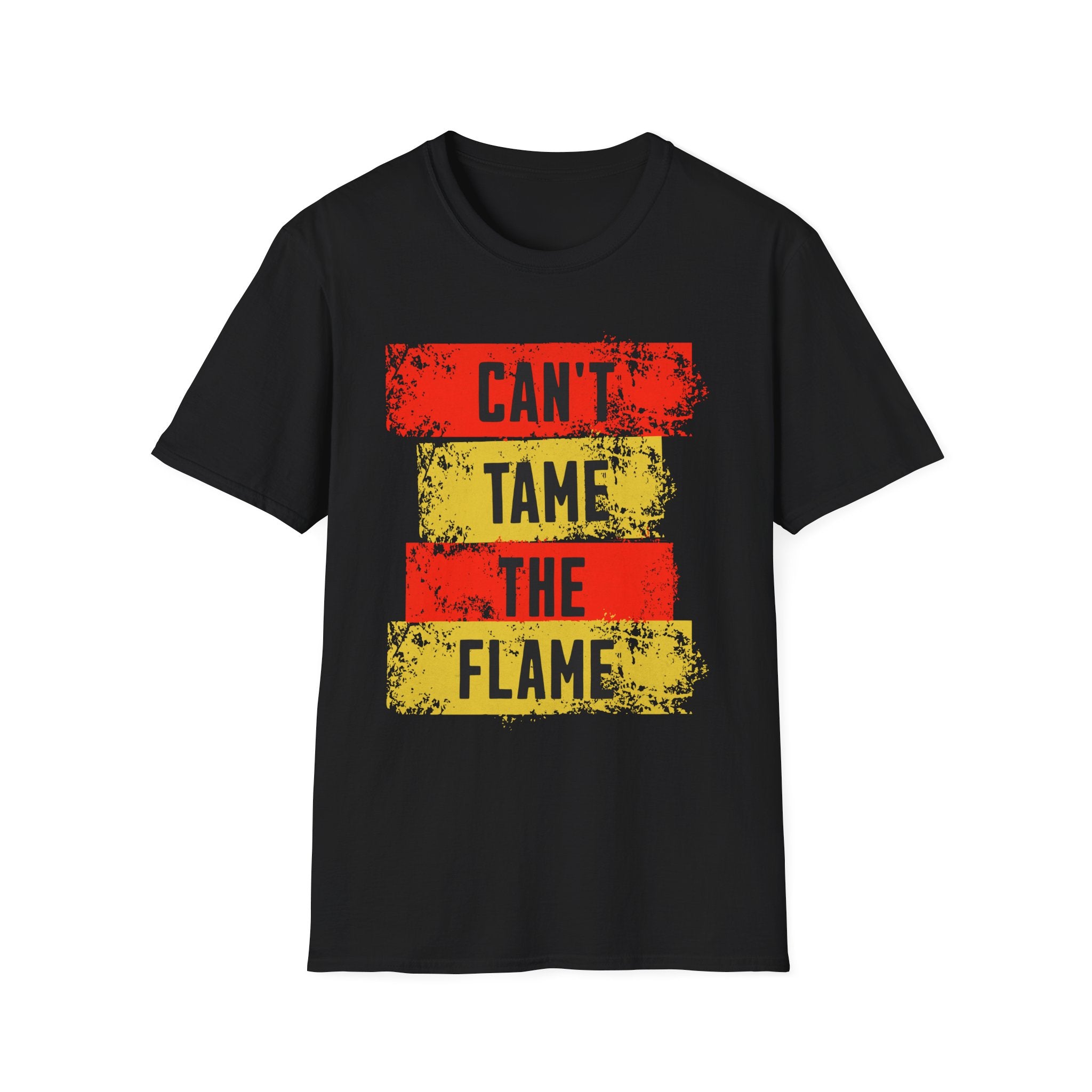 Can't Tame the Flame Adult T-Shirt – Unisex Softstyle Tee