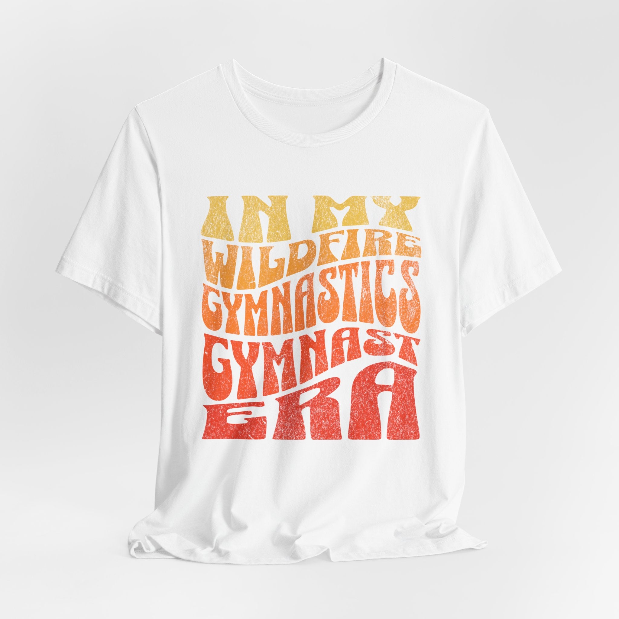 In My Wildfire Gymnastics Gymnast Era, Unisex Jersey Short Sleeve Tee