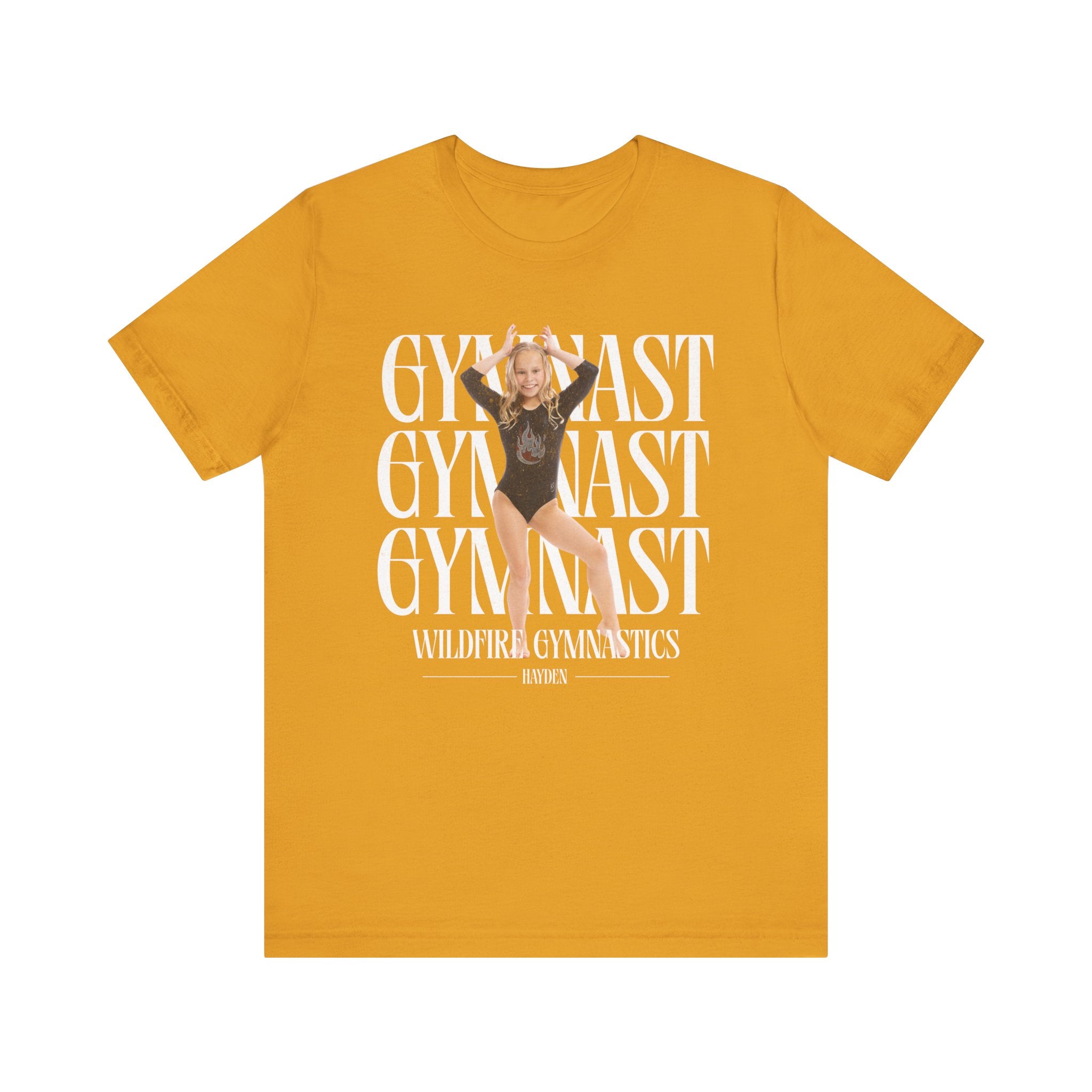 CUSTOM Gymnast Wildfire Unisex T-Shirt