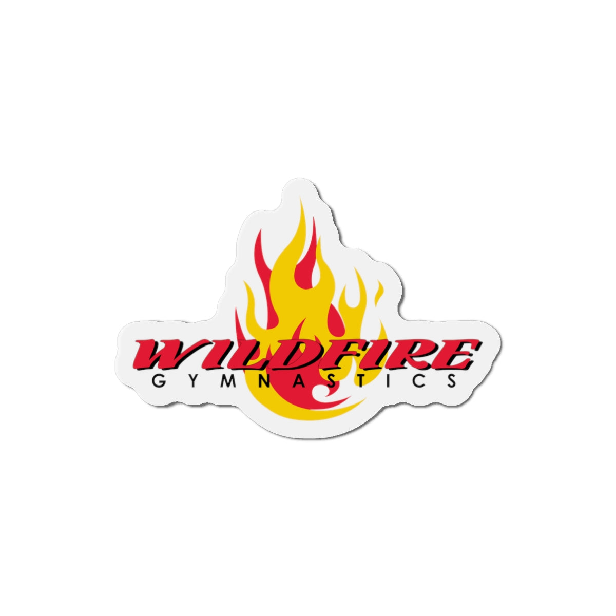 Wildfire Logo Die-Cut Magnets