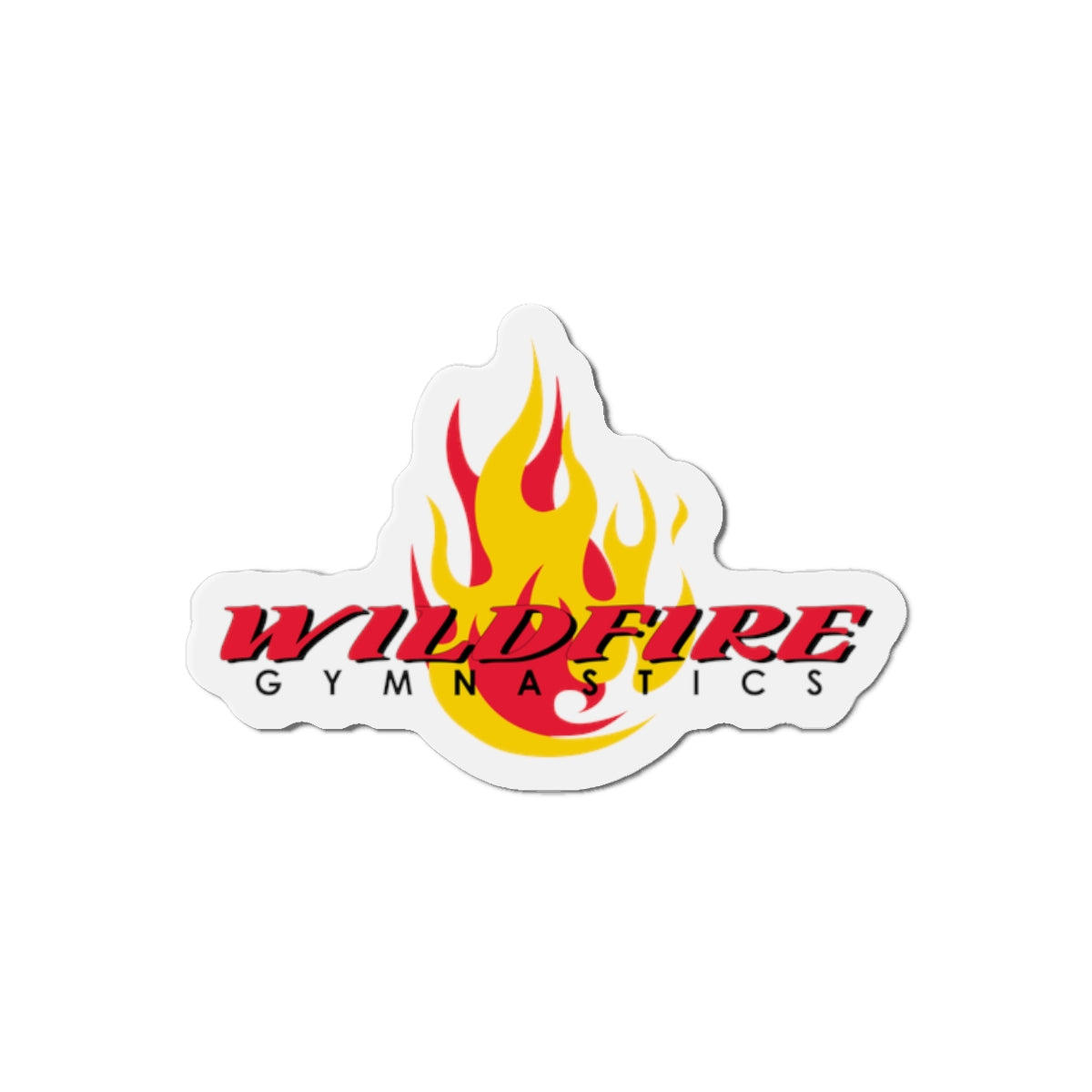 Wildfire Logo Die-Cut Magnets