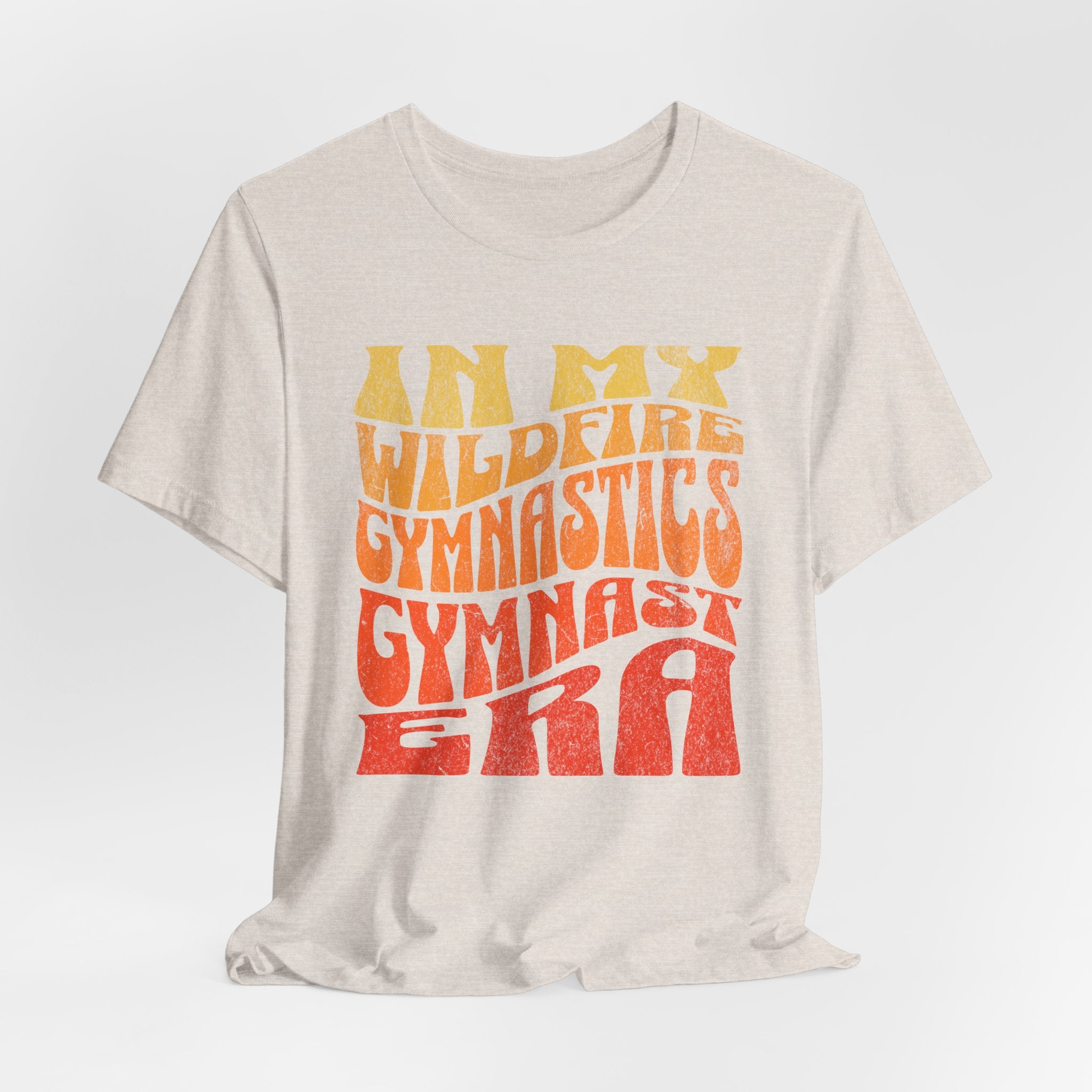 In My Wildfire Gymnastics Gymnast Era, Unisex Jersey Short Sleeve Tee