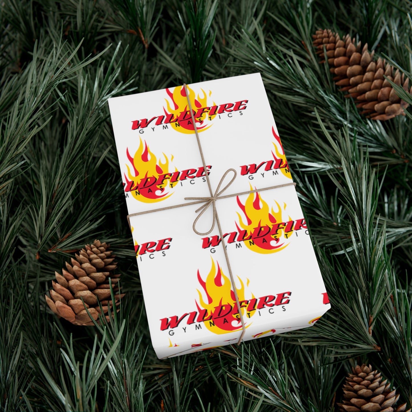 White Wildfire Logo Gift Wrap