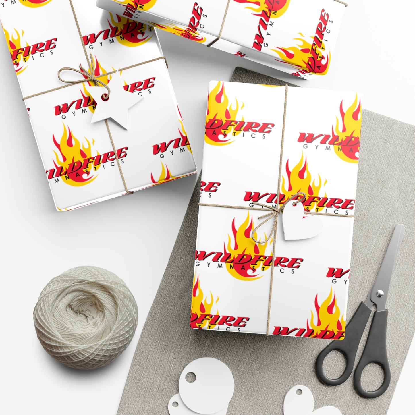 White Wildfire Logo Gift Wrap