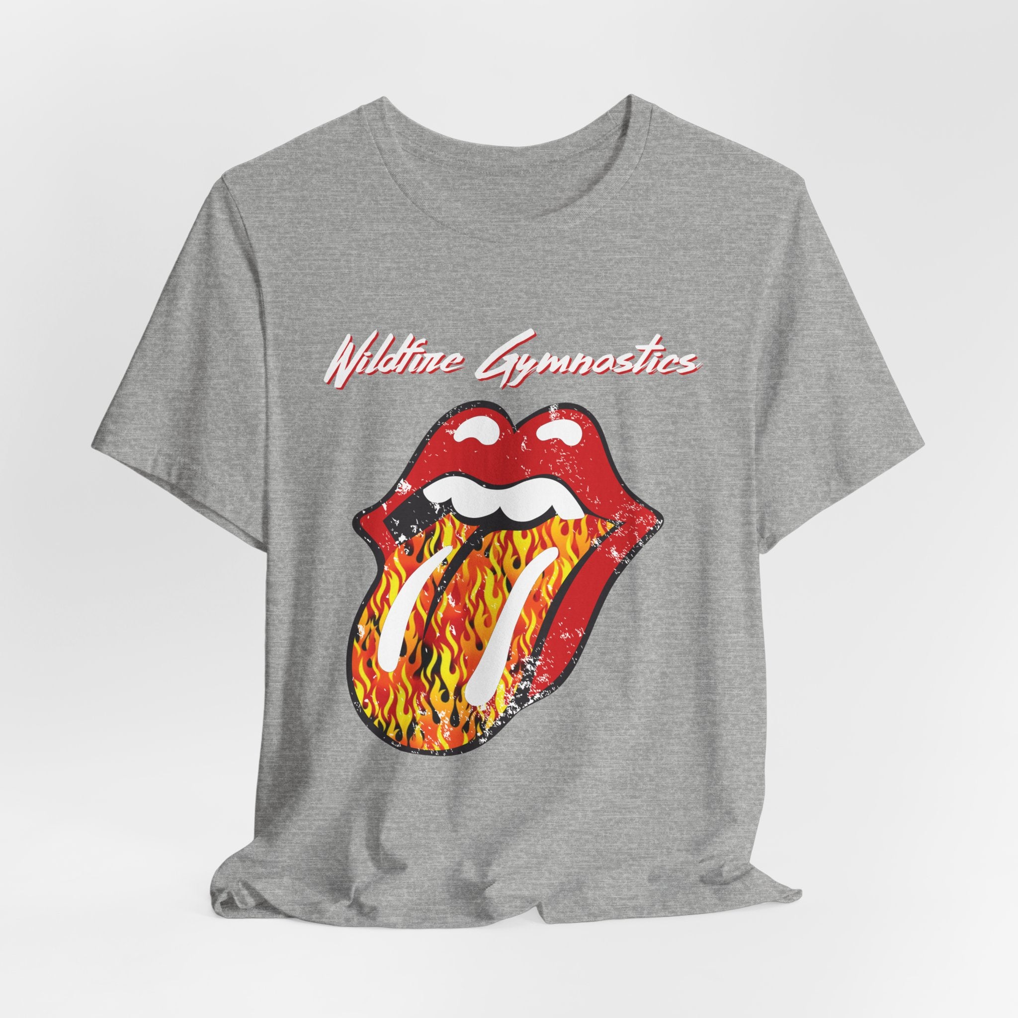 Wildfire Flame Lips Adult Unisex Tee