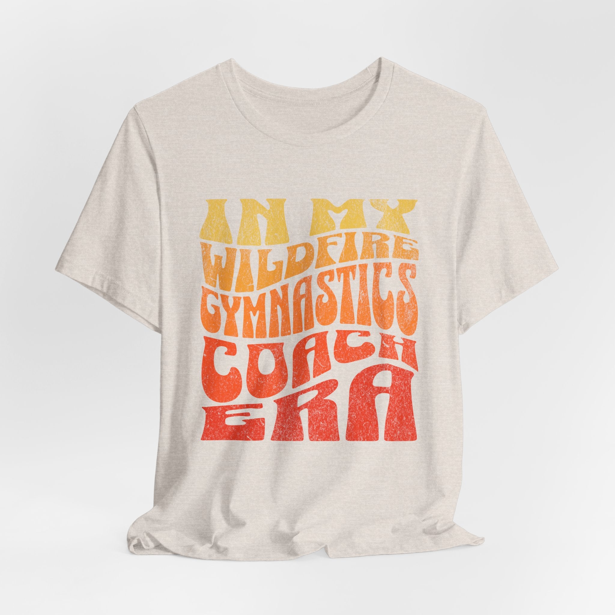 In My Wildfire Gymnastics COACH Era, Unisex Jersey Short Sleeve Tee