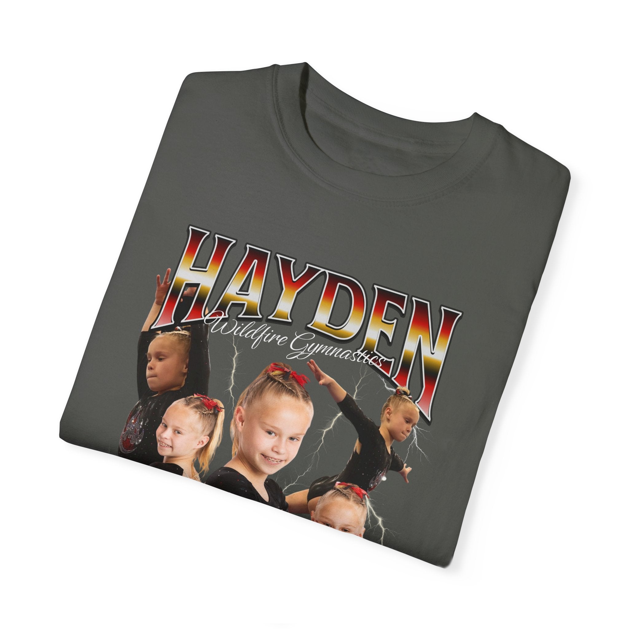 CUSTOM: Gymnast Name & Photo Retro T-shirt