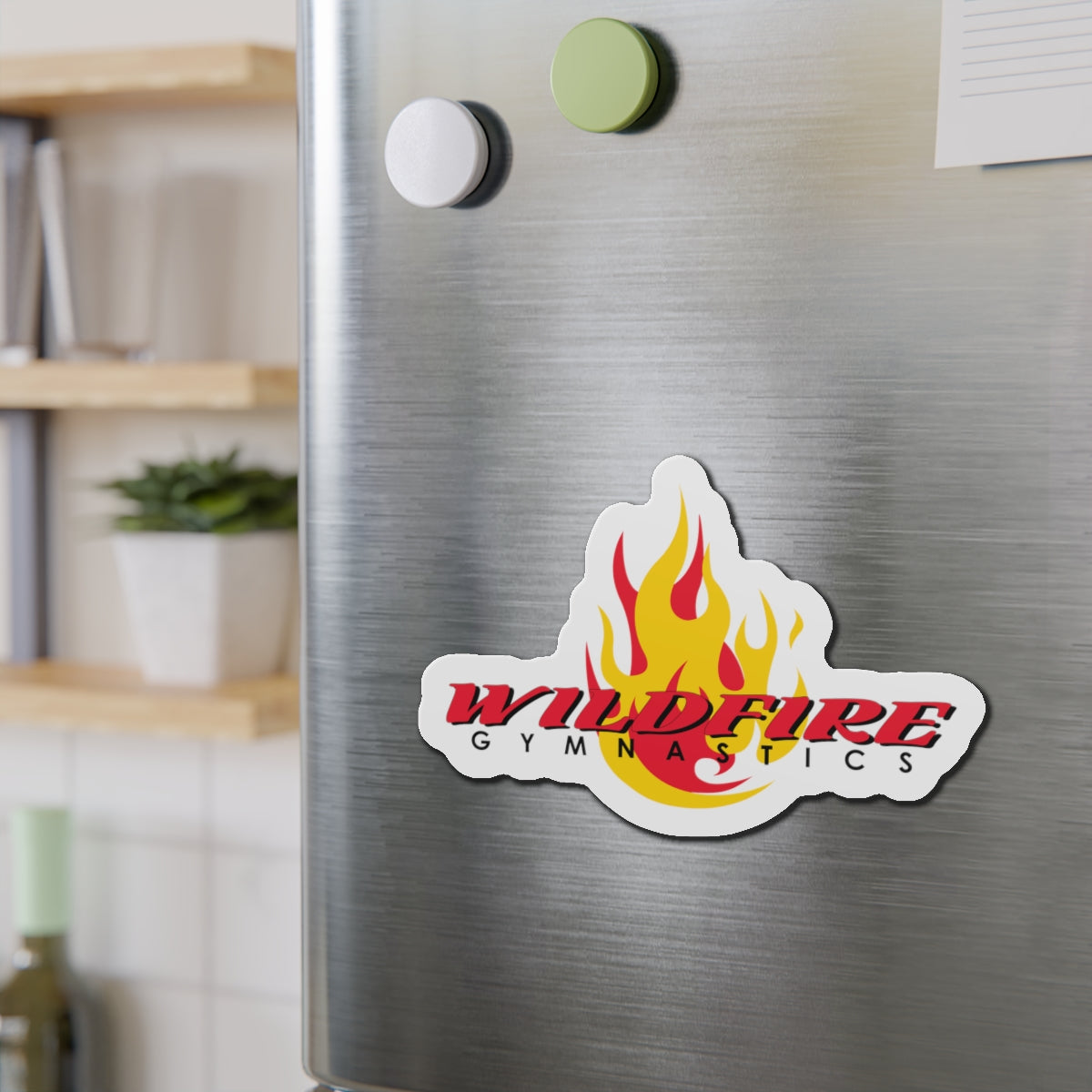 Wildfire Logo Die-Cut Magnets