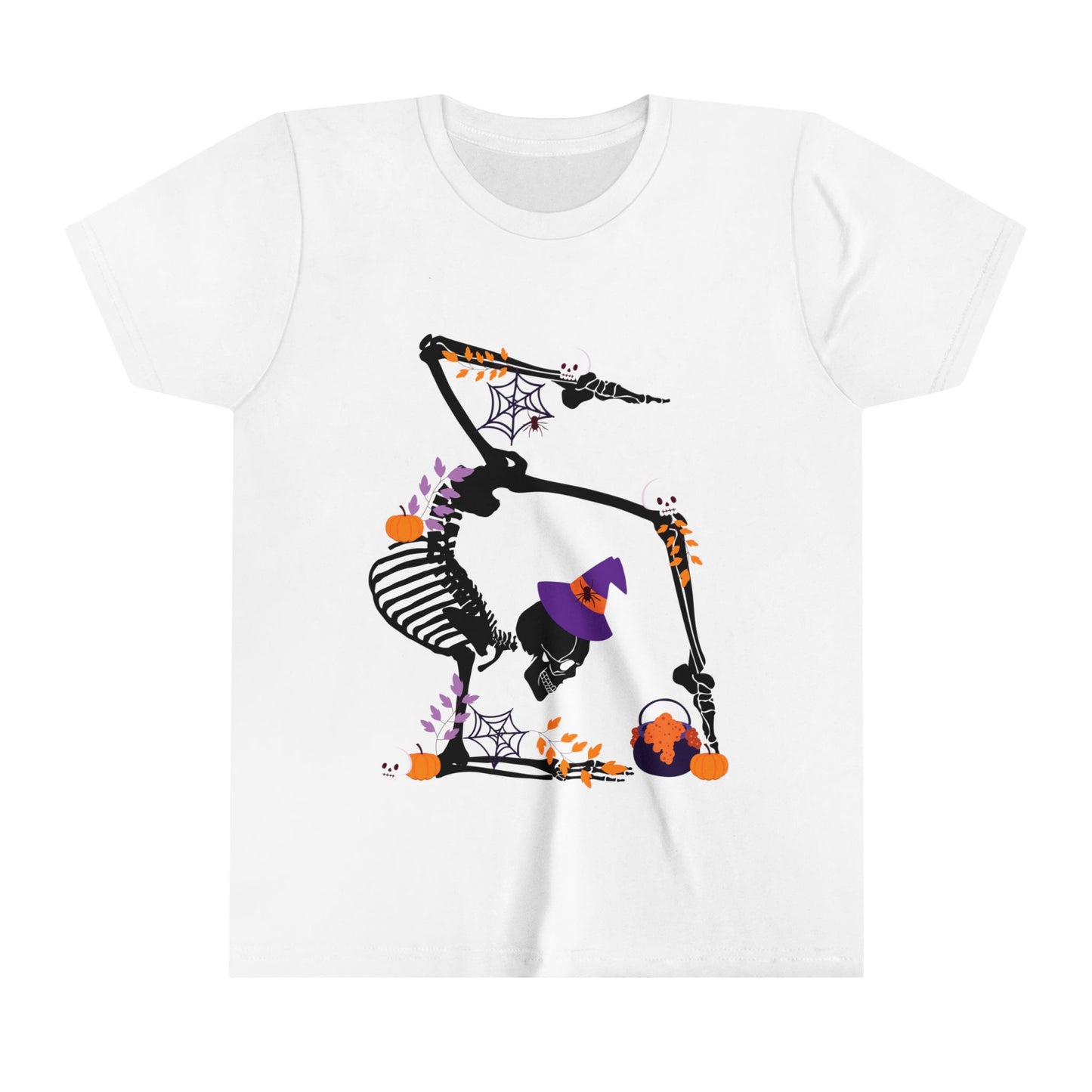 YOUTH Skeleton Gymnast, Youth Short Sleeve Tee