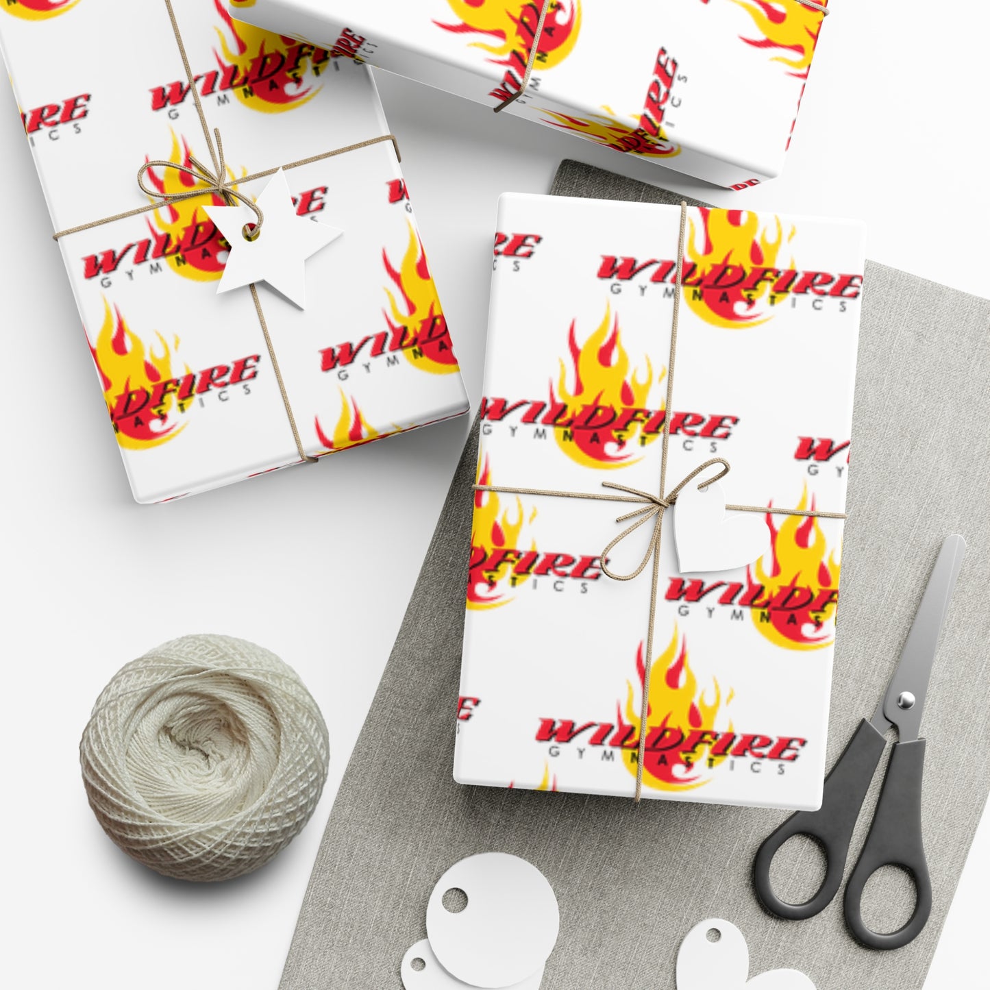 White Wildfire Logo Gift Wrap