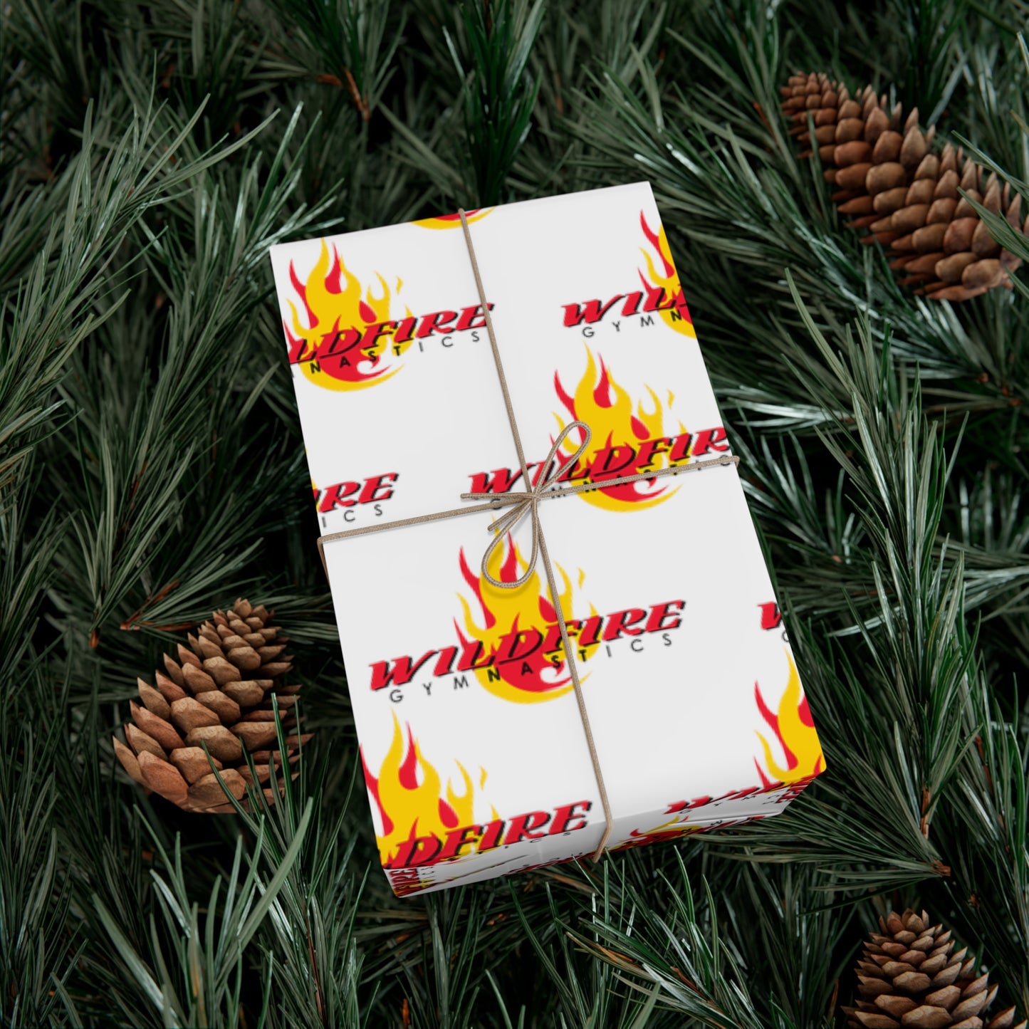 White Wildfire Logo Gift Wrap