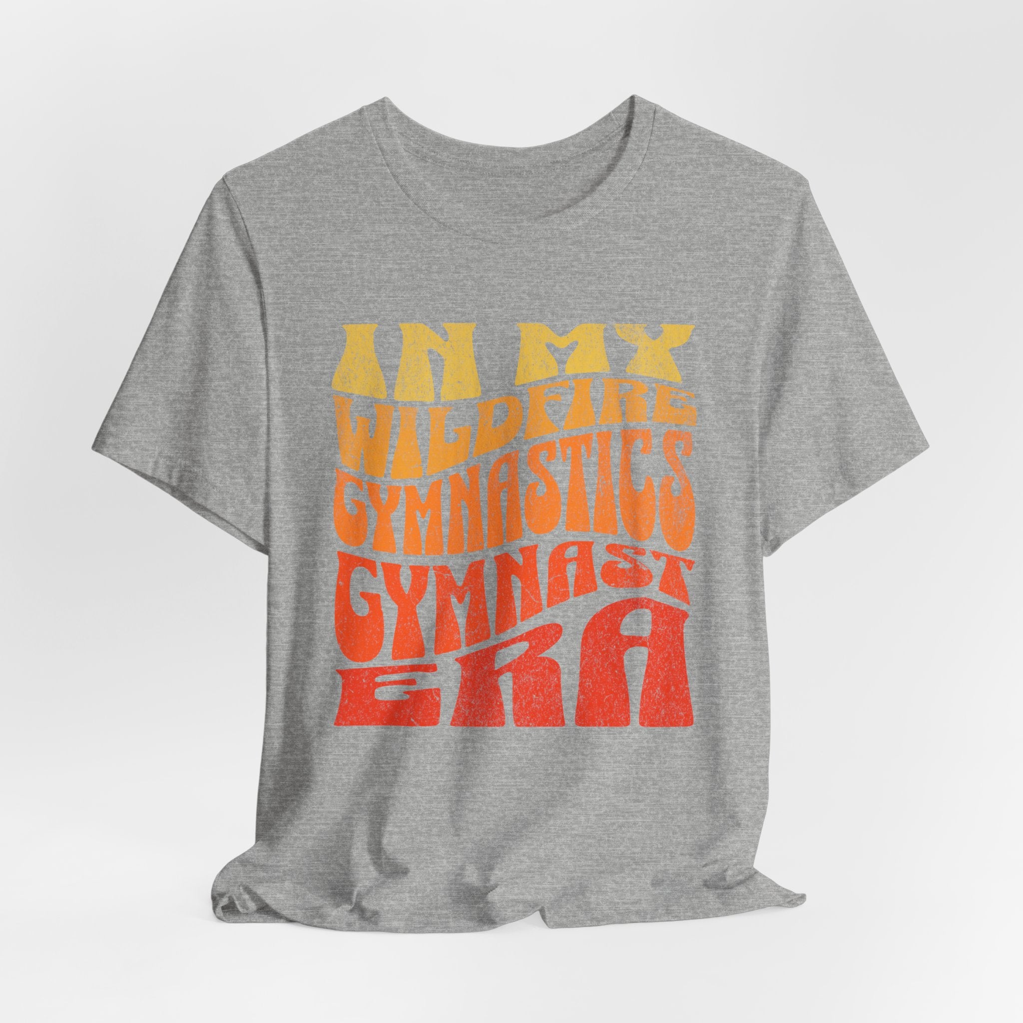 In My Wildfire Gymnastics Gymnast Era, Unisex Jersey Short Sleeve Tee