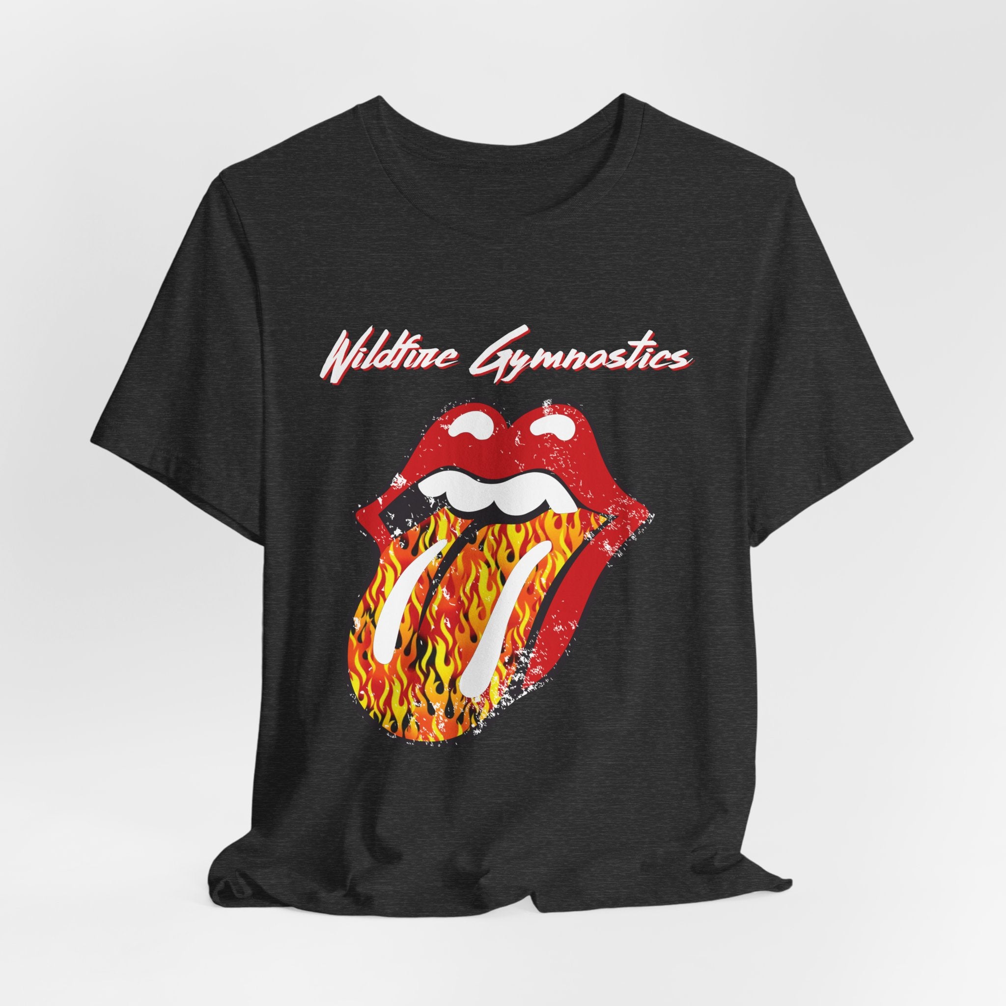 Wildfire Flame Lips Adult Unisex Tee