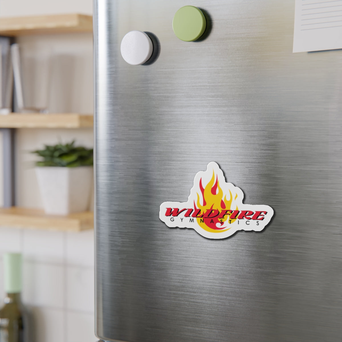 Wildfire Logo Die-Cut Magnets