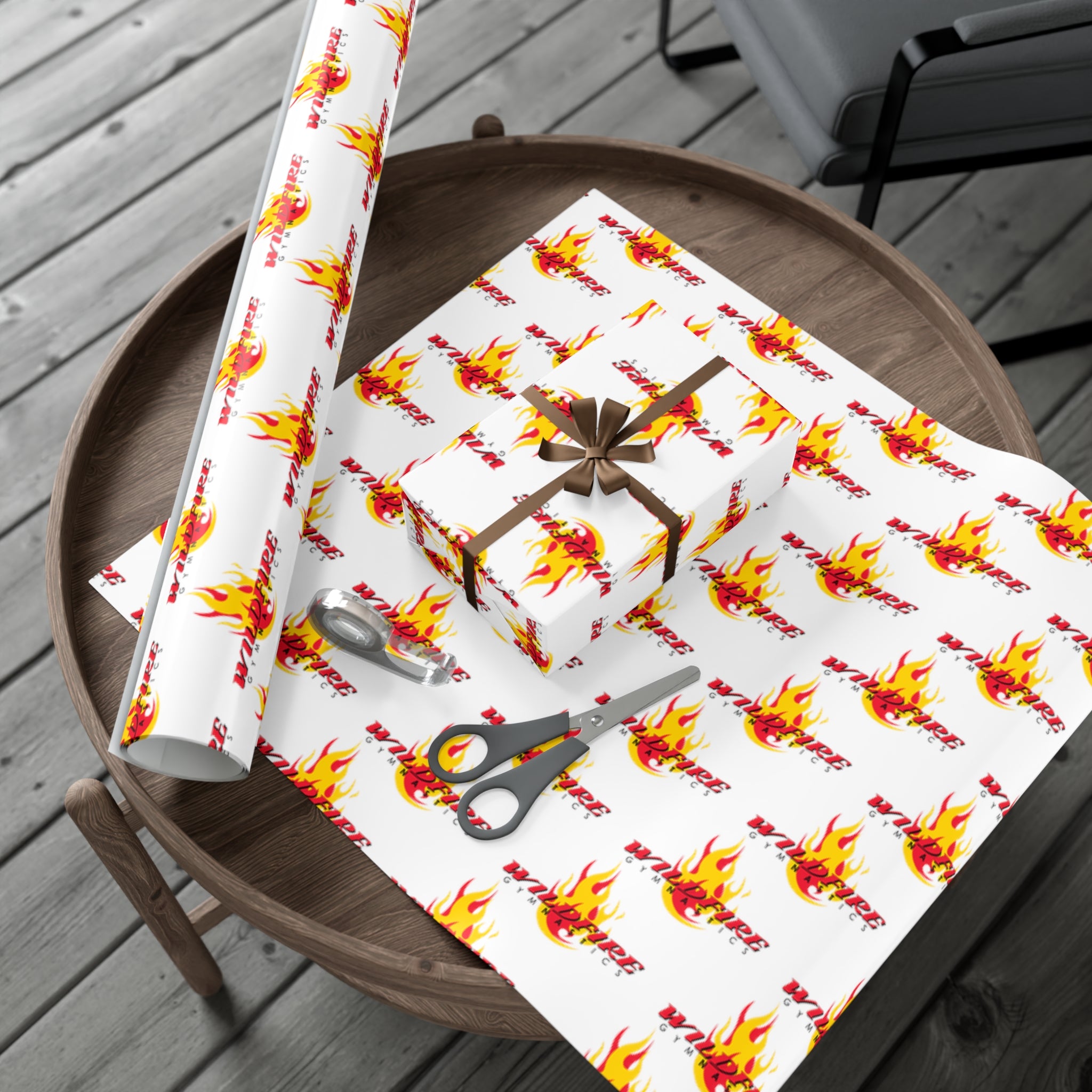 White Wildfire Logo Gift Wrap