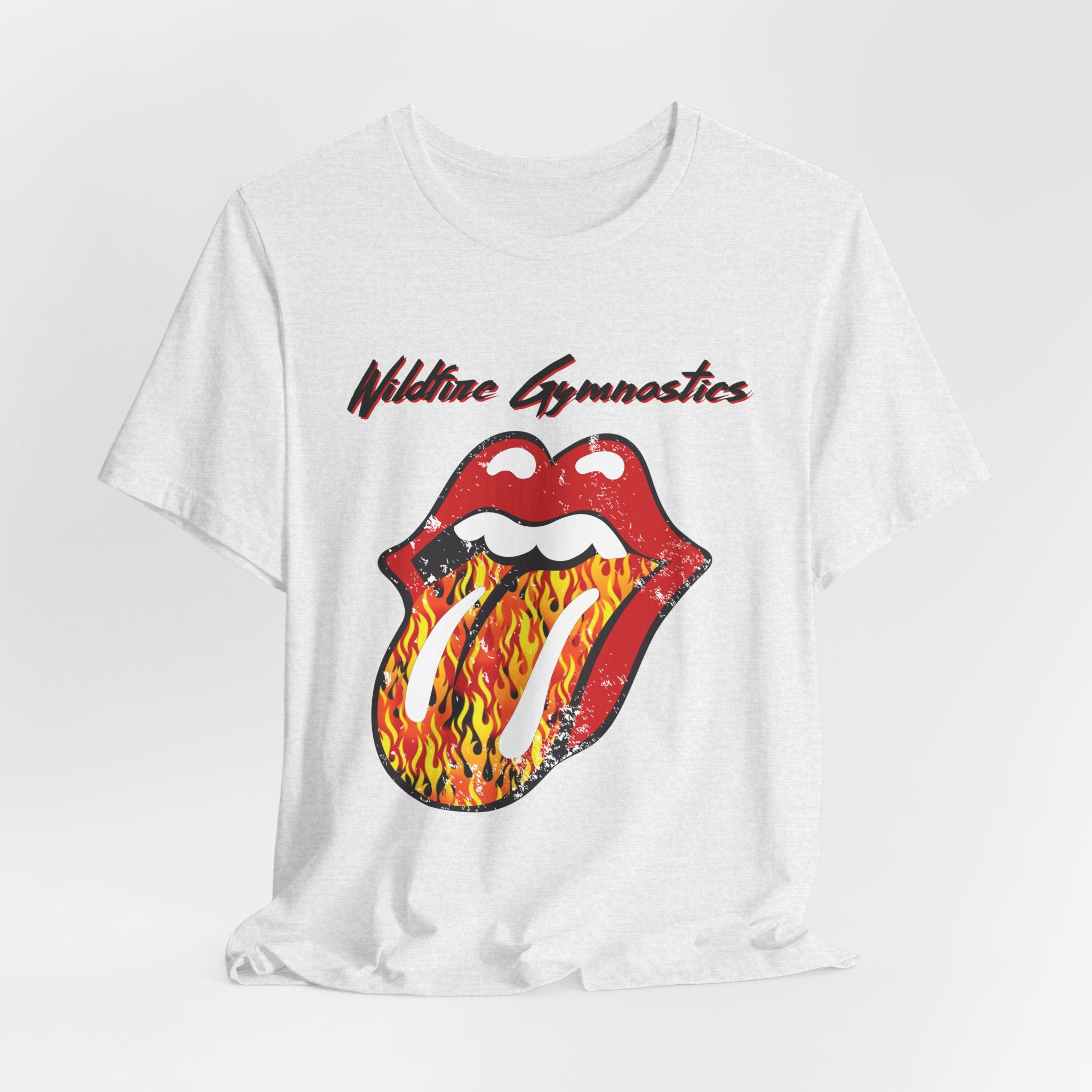 Wildfire Flame Lips Adult Unisex Tee