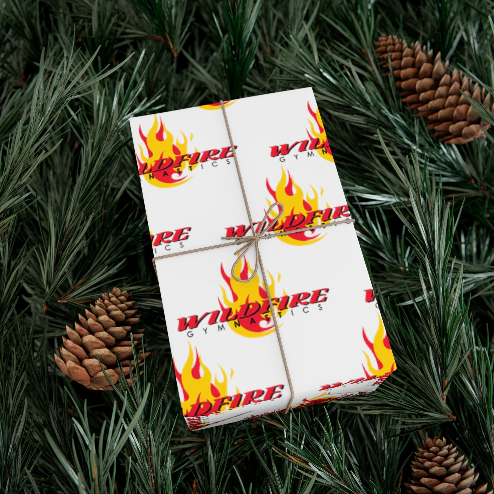 White Wildfire Logo Gift Wrap