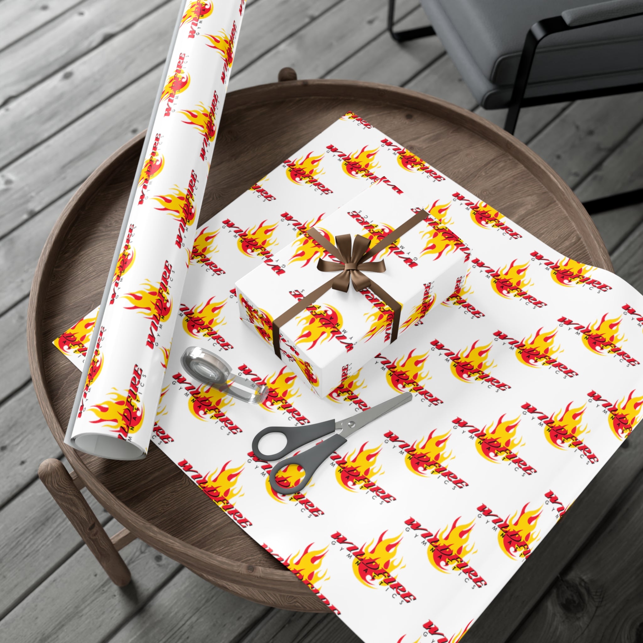 White Wildfire Logo Gift Wrap