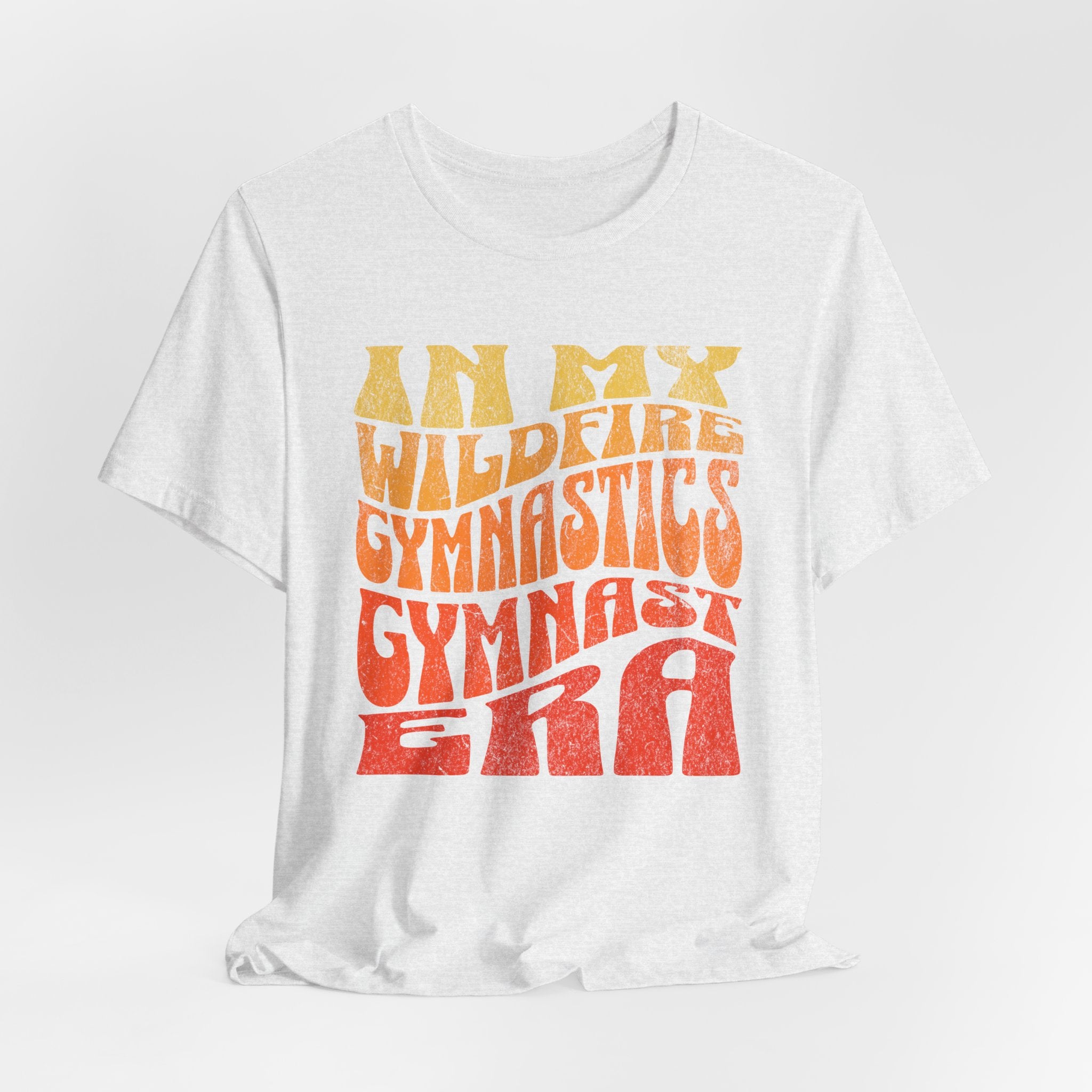 In My Wildfire Gymnastics Gymnast Era, Unisex Jersey Short Sleeve Tee