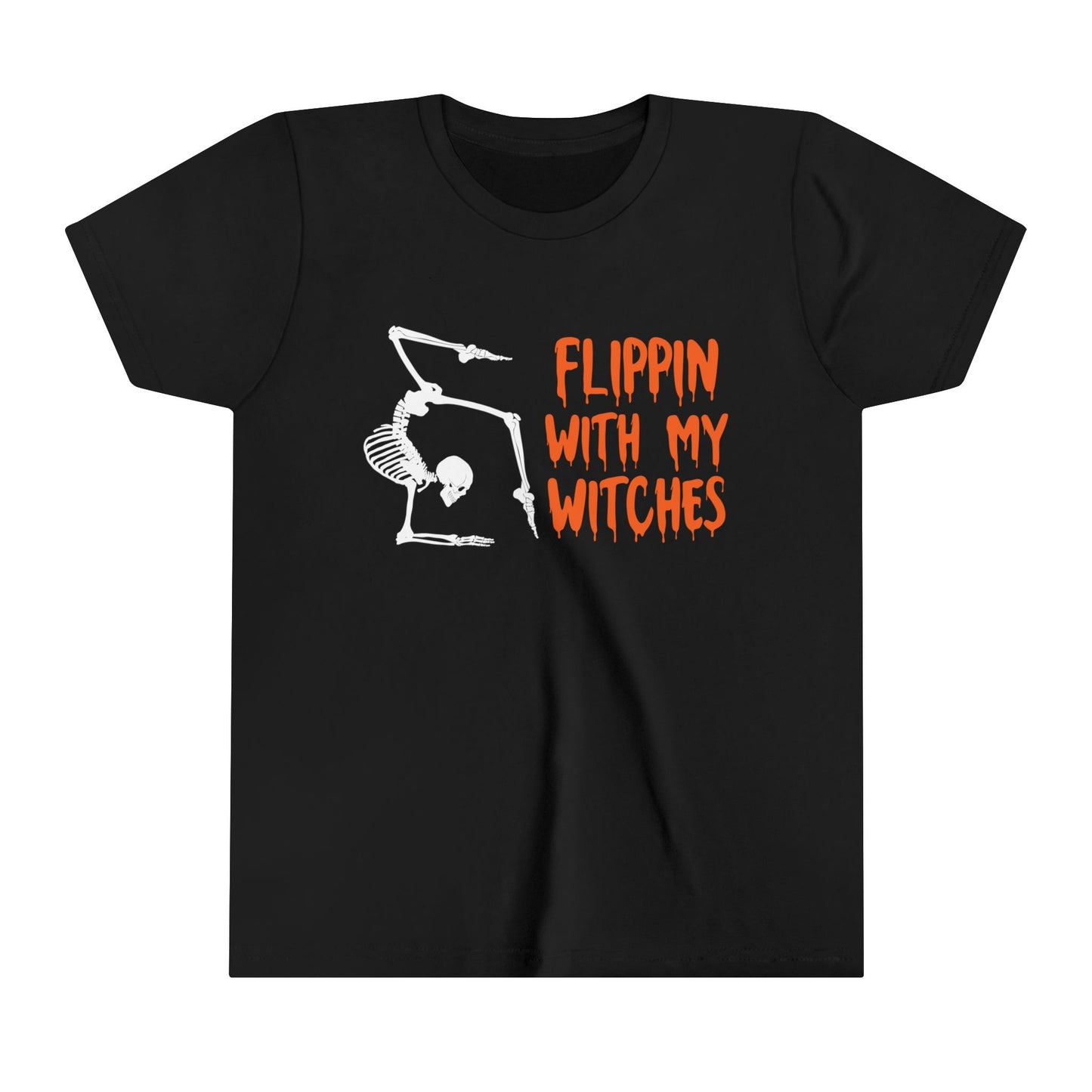 YOUTH Flippin With My Witches, Youth Short Sleeve Tee