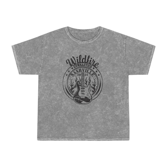 Wildfire Nashville 2024 - Unisex Mineral Wash T-Shirt