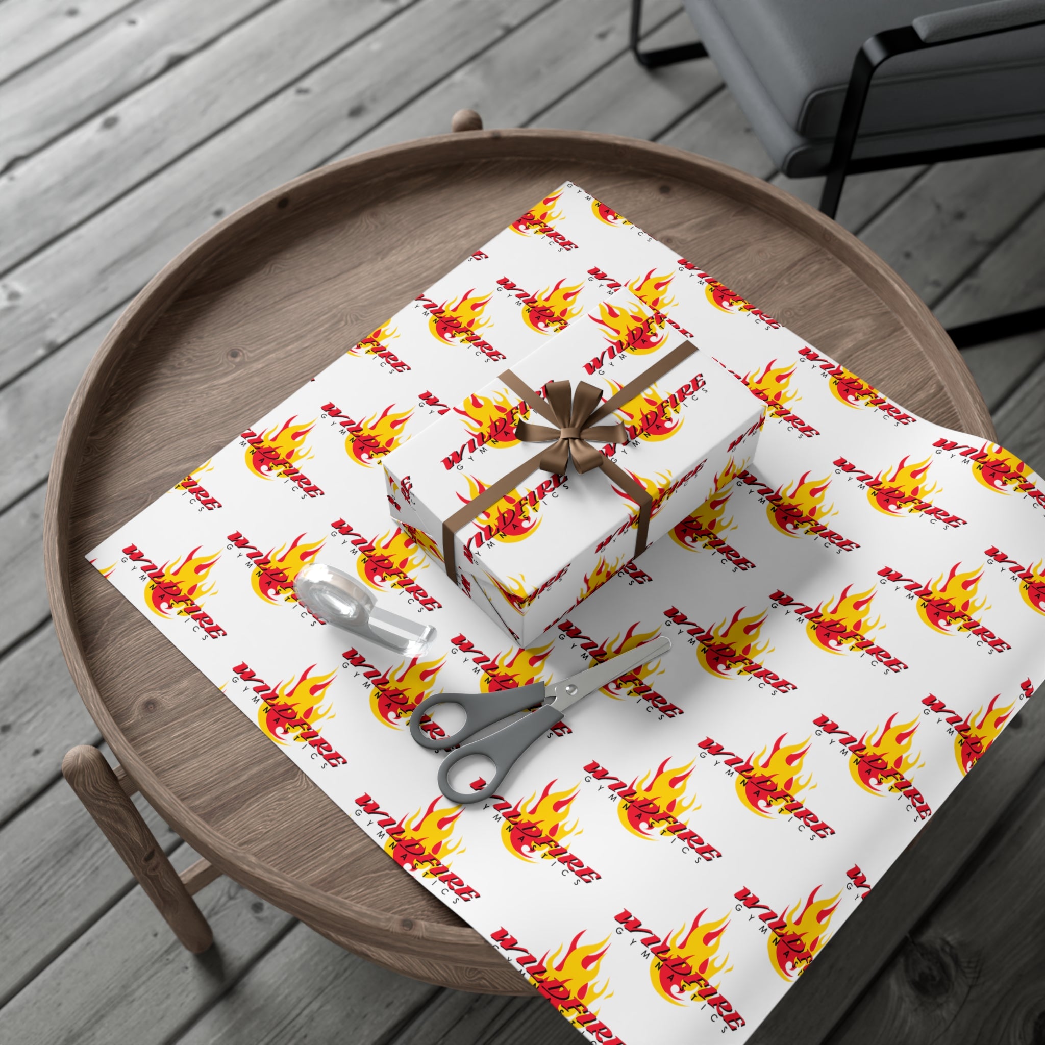 White Wildfire Logo Gift Wrap