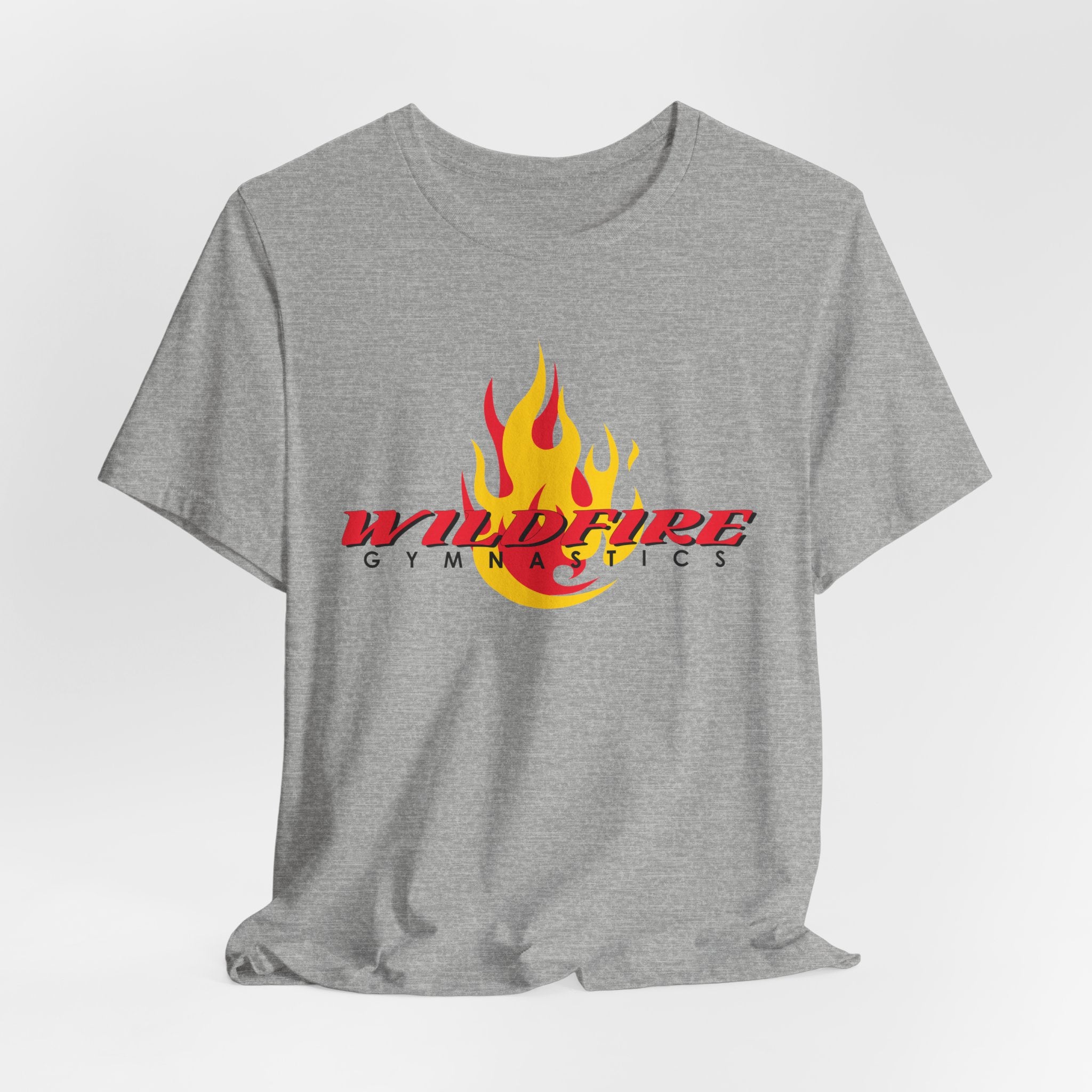 Classic Logo Wildfire Gymnastics Short Sleeve Tee - Adult