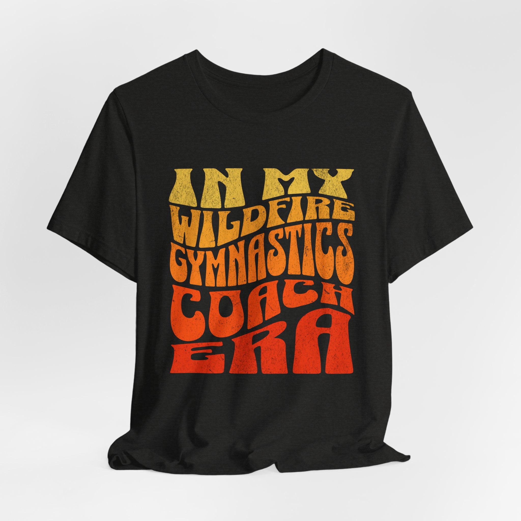 In My Wildfire Gymnastics COACH Era, Unisex Jersey Short Sleeve Tee