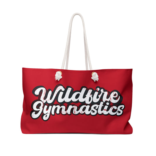 Red Wildfire Weekender Bag