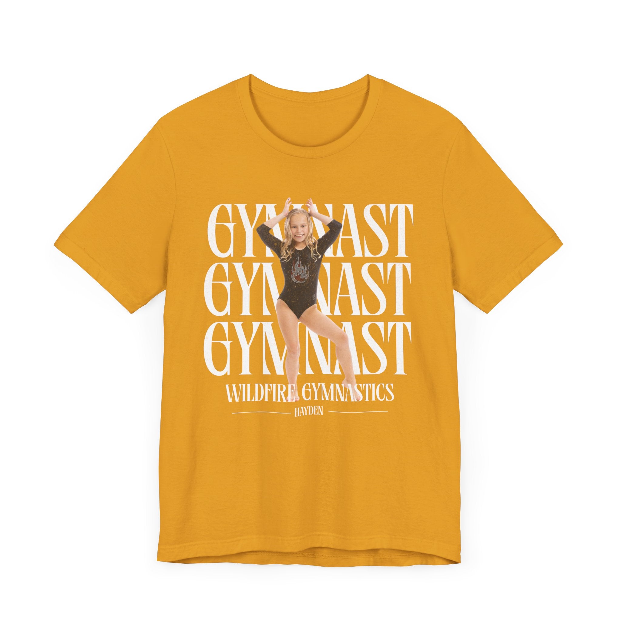 CUSTOM Gymnast Wildfire Unisex T-Shirt