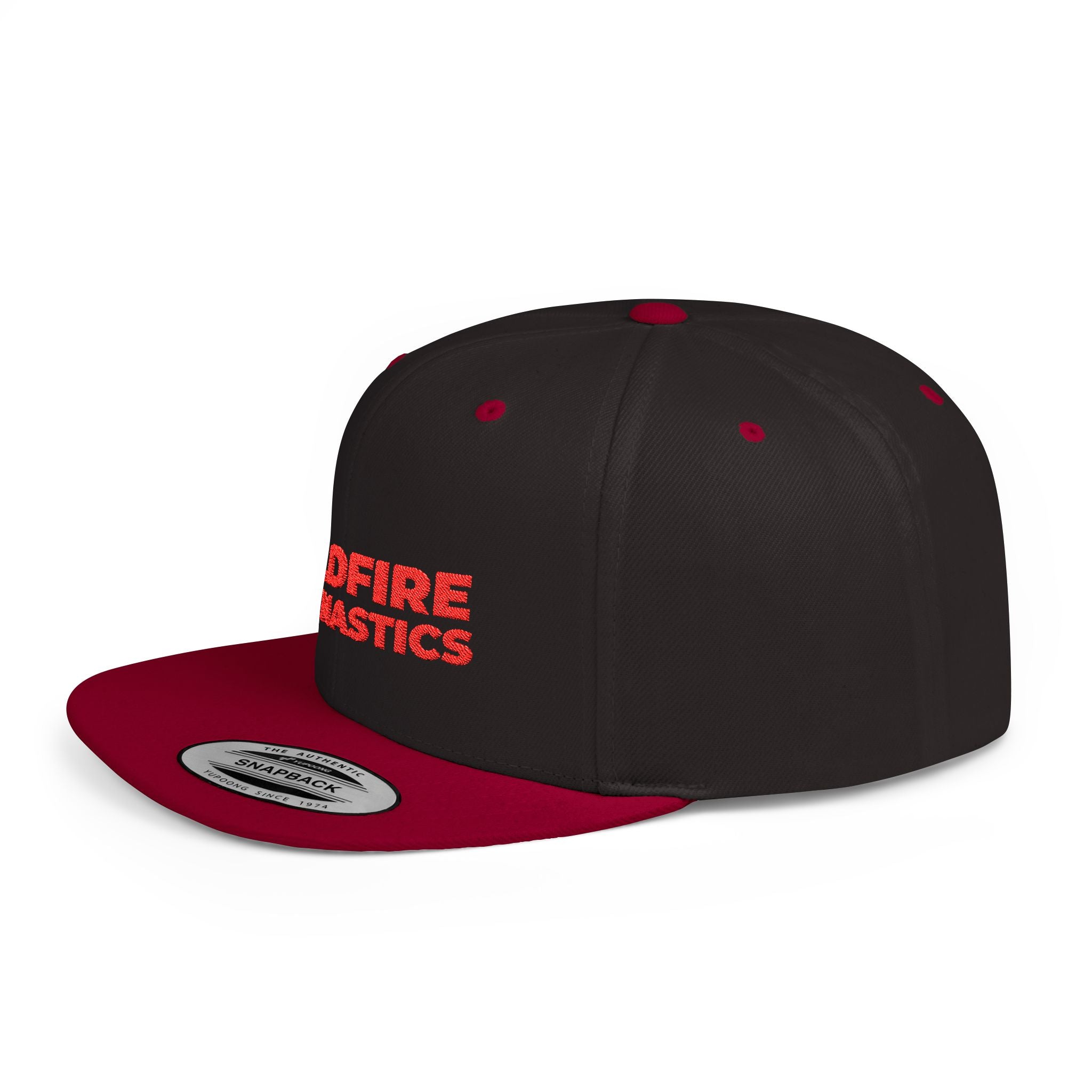 Wildfire Gymnastics Embroidered Flat Bill Snapback