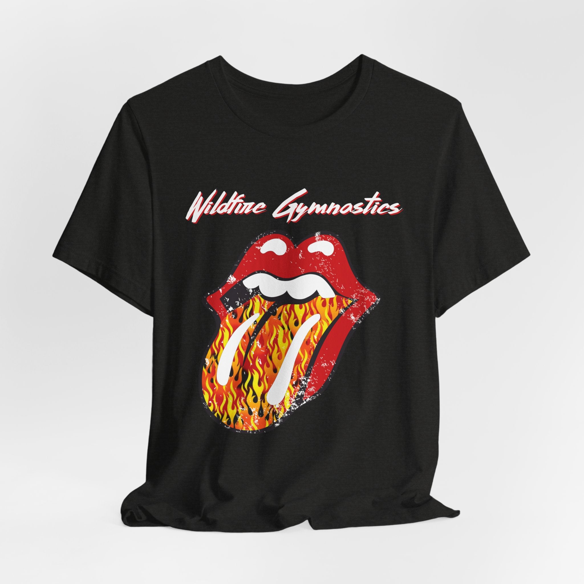 Wildfire Flame Lips Adult Unisex Tee